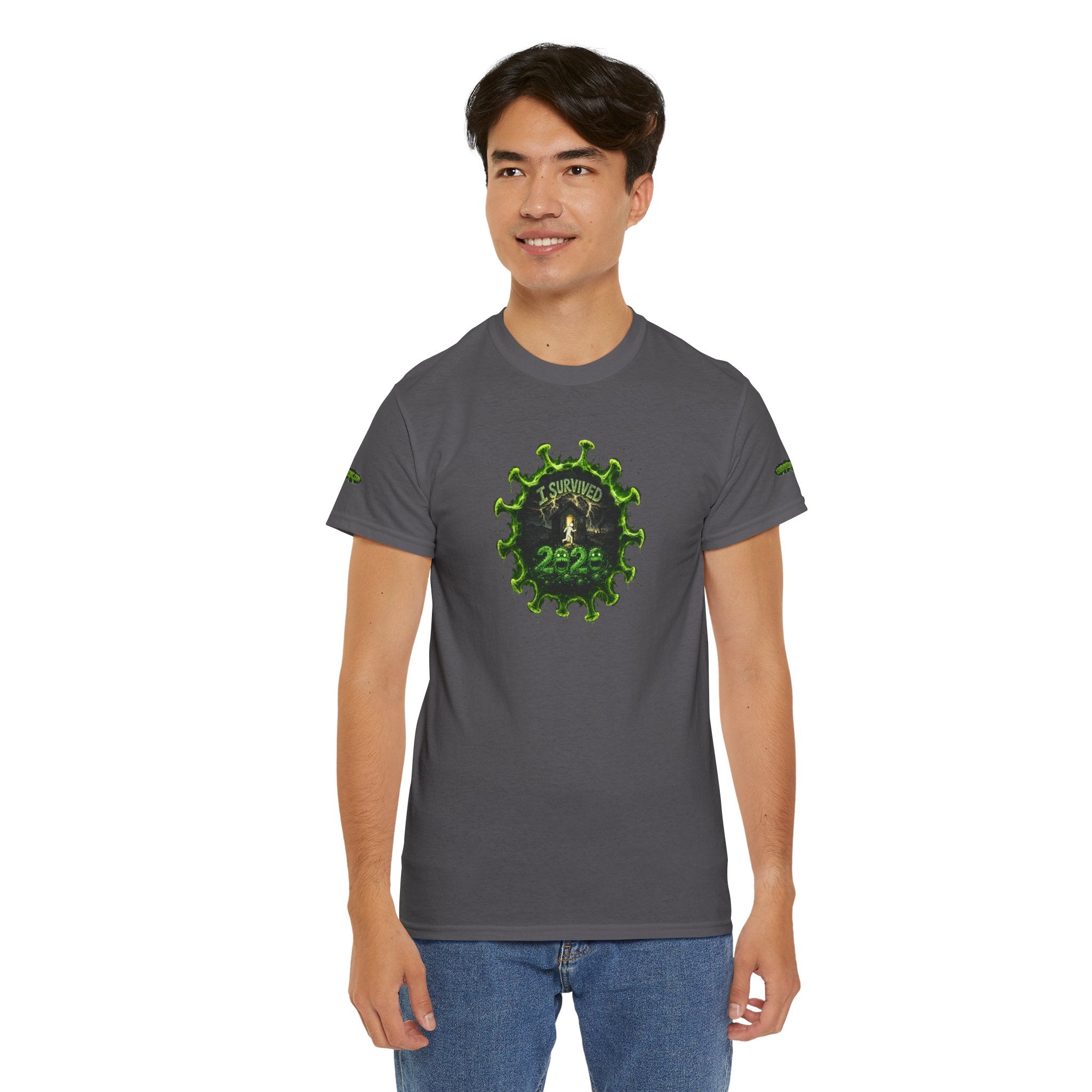 I Survived 2020 — PANDEMIC S1:E5: Director's Cut Special Edition "Delivery Doomsday" Unisex Heavy Cotton Tee