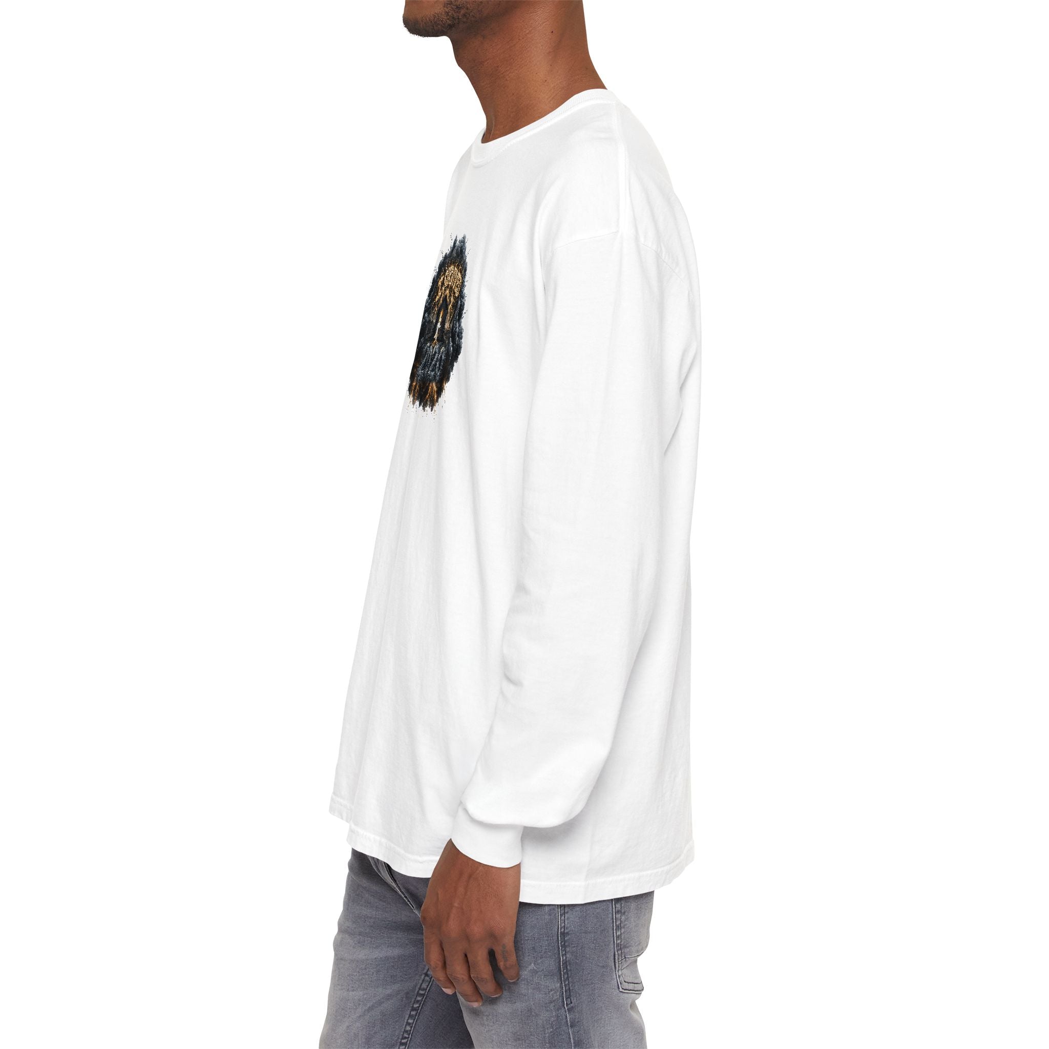 I Survived 2020 — Original PILOT Design: Director's Cut Unisex Garment-Dyed Long Sleeve T-Shirt