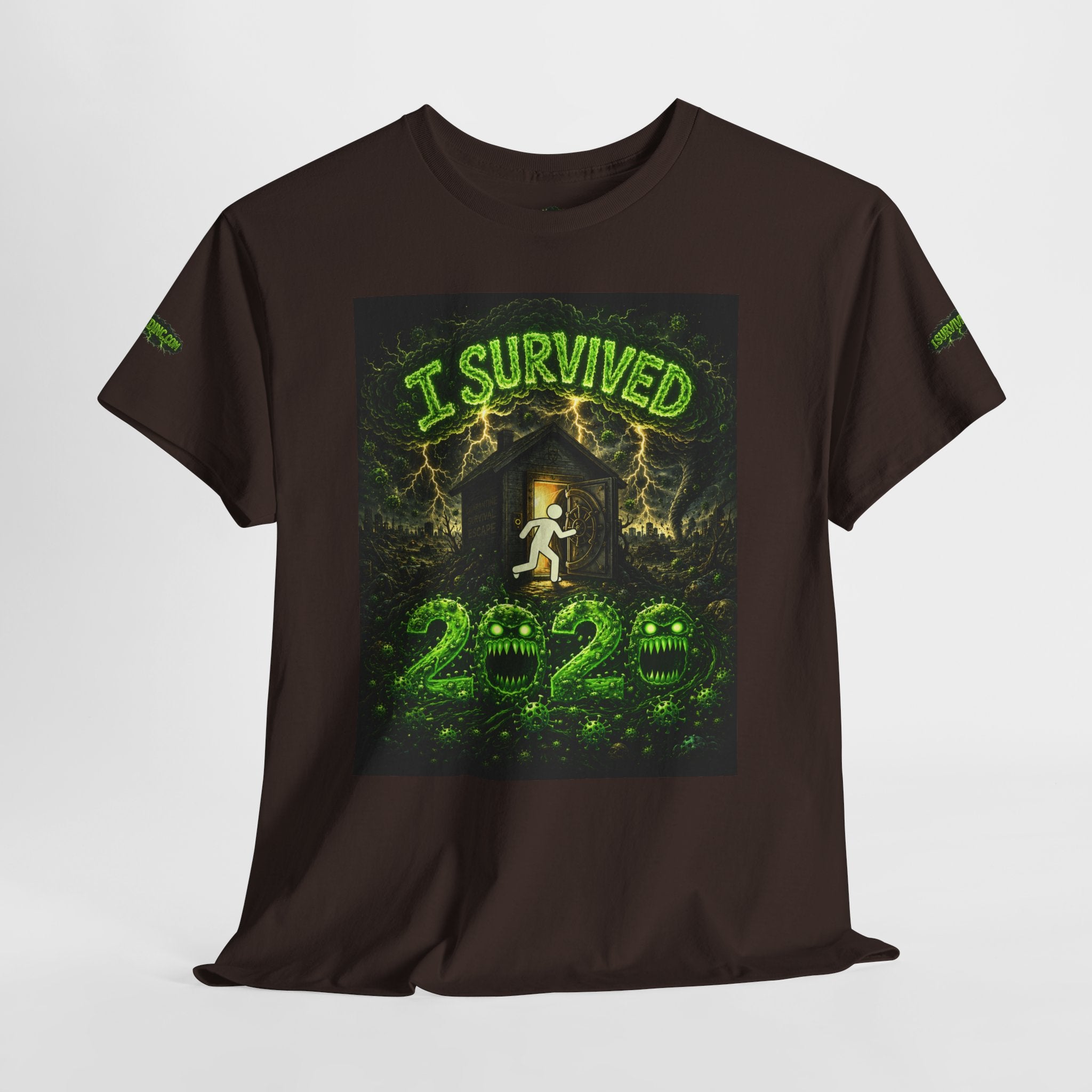 I Survived 2020 — S1:E1 "COVID-19: The Coronavirus" | Pandemic Edition Unisex Heavy Cotton Tee (SPECIAL EDITION)