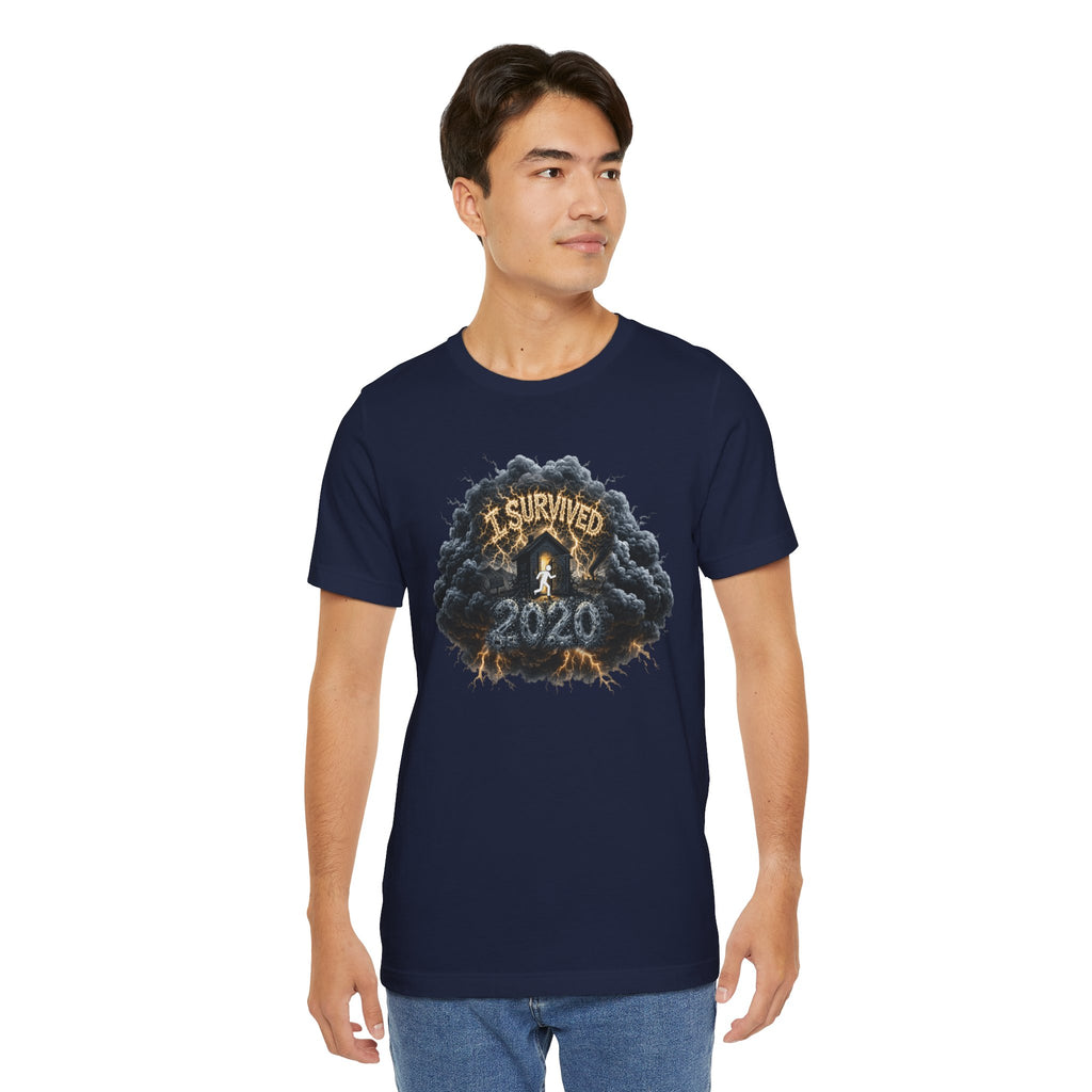 I Survived 2020 — Director's Cut Original Design Teaser Tee | Season 1 Premiere Drop Unisex Jersey Short Sleeve Tee