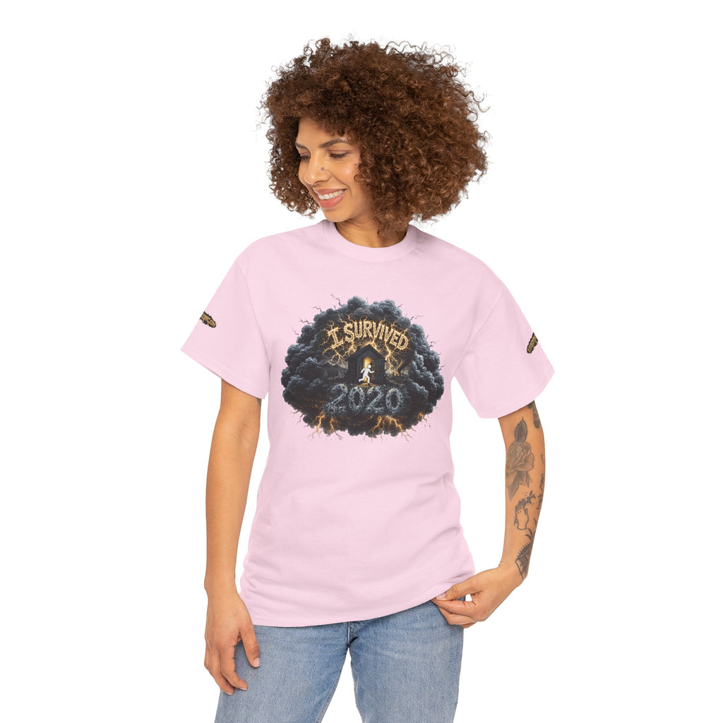 I Survived 2020 — Director's Cut Original Design Teaser Tee | Season 1 Premiere Drop Unisex Heavy Cotton Tee (SPECIAL EDITION)