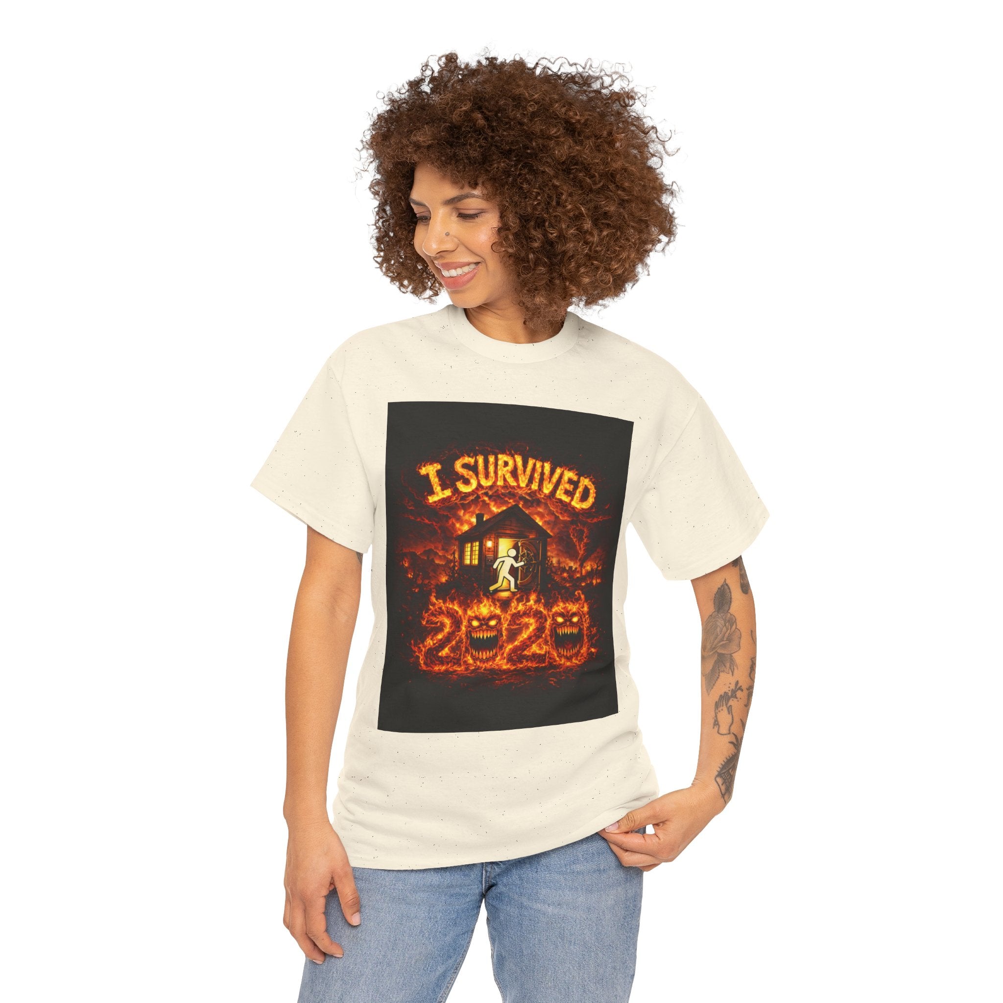 I Survived 2020 — S2:E1 "Berry Creek" | Wildfire Edition Memorial Unisex Heavy Cotton Tee