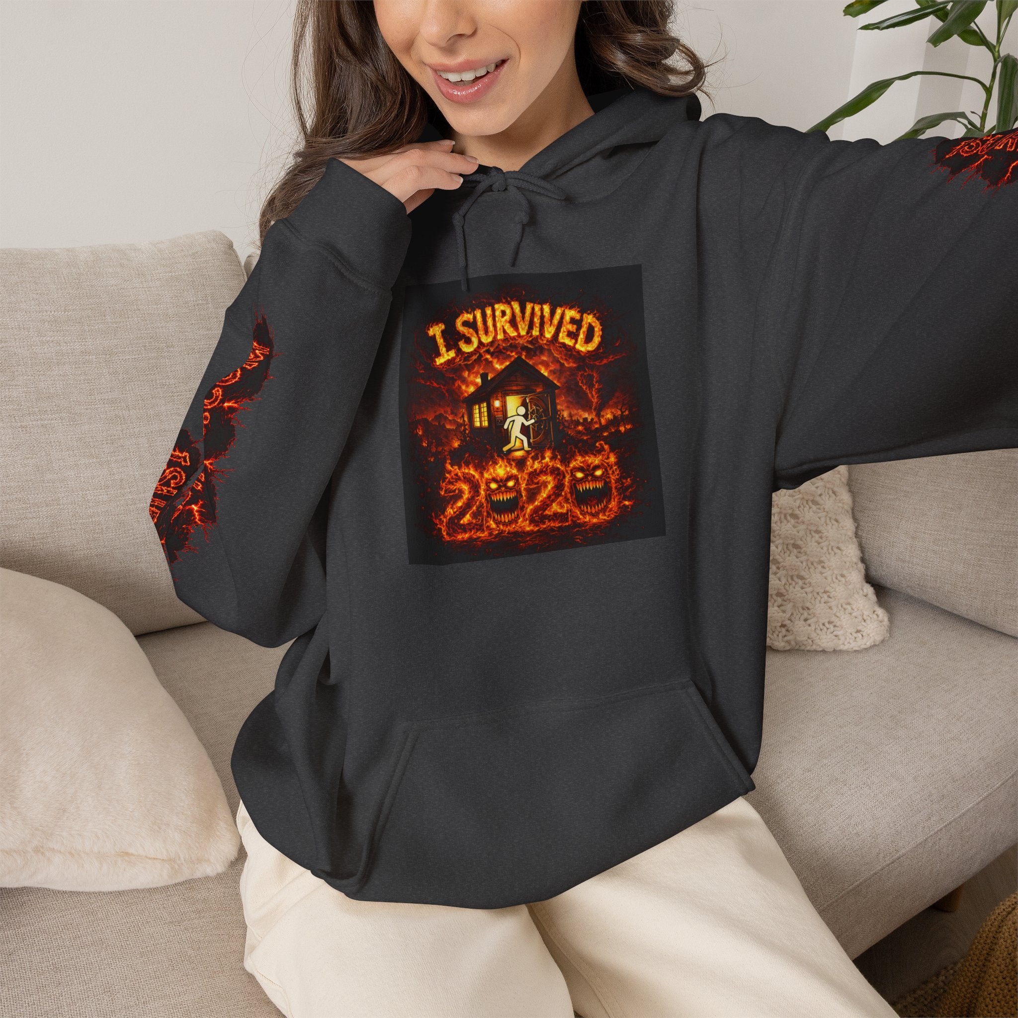 I Survived 2020 — WILDFIRES S2:E2: "The Bobcat Fire" Memorial Hoodie