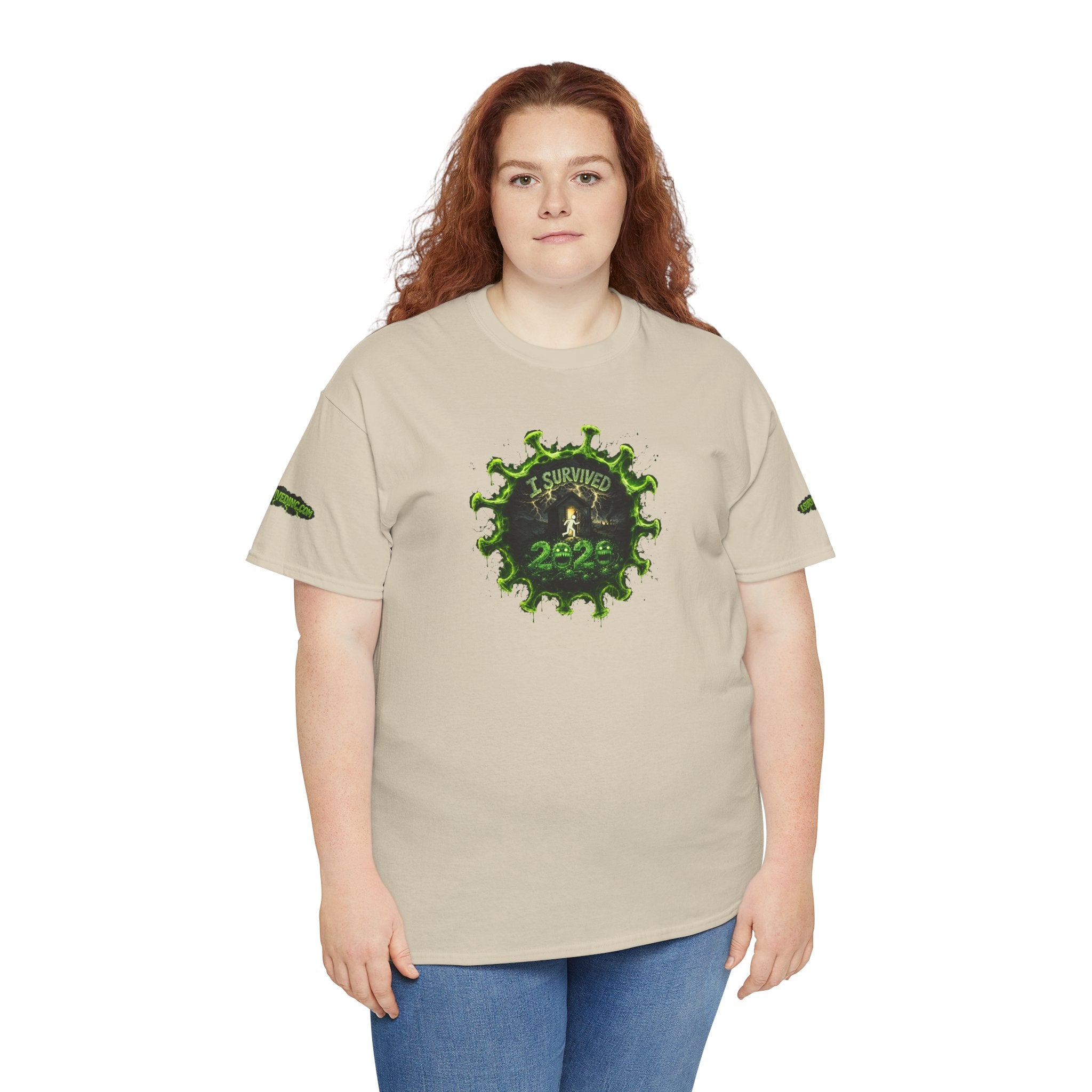 I Survived 2020 — PANDEMIC S1:E4: Director's Cut Special Edition "Mask Madness" Unisex Heavy Cotton Tee