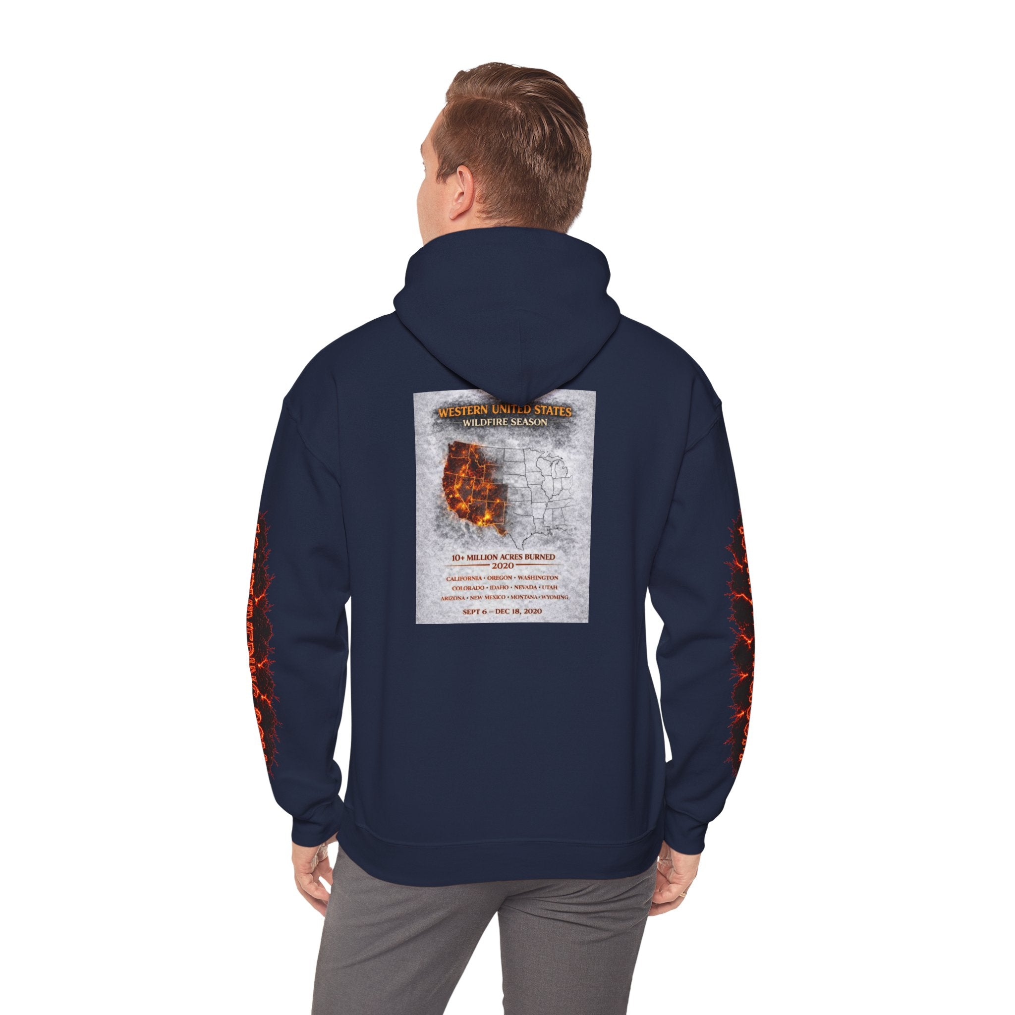 I Survived 2020 — WILDFIRES S2:E4: "Western U.S." Memorial Hoodie