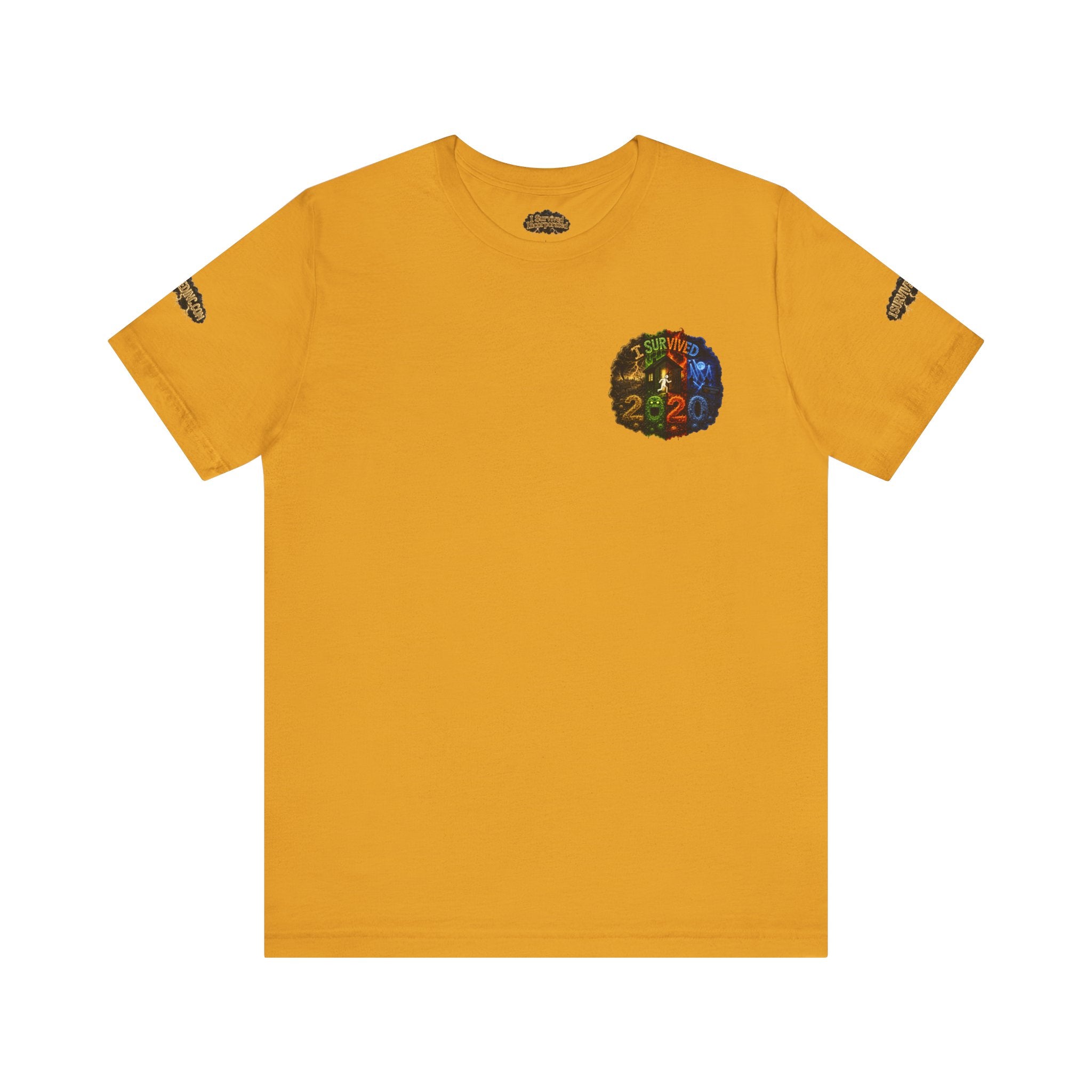 I Survived 2020 — "No Signal" Test Pattern Tee Alien Broadcast Finale Summer Premiere Unisex Jersey Short Sleeve Tee