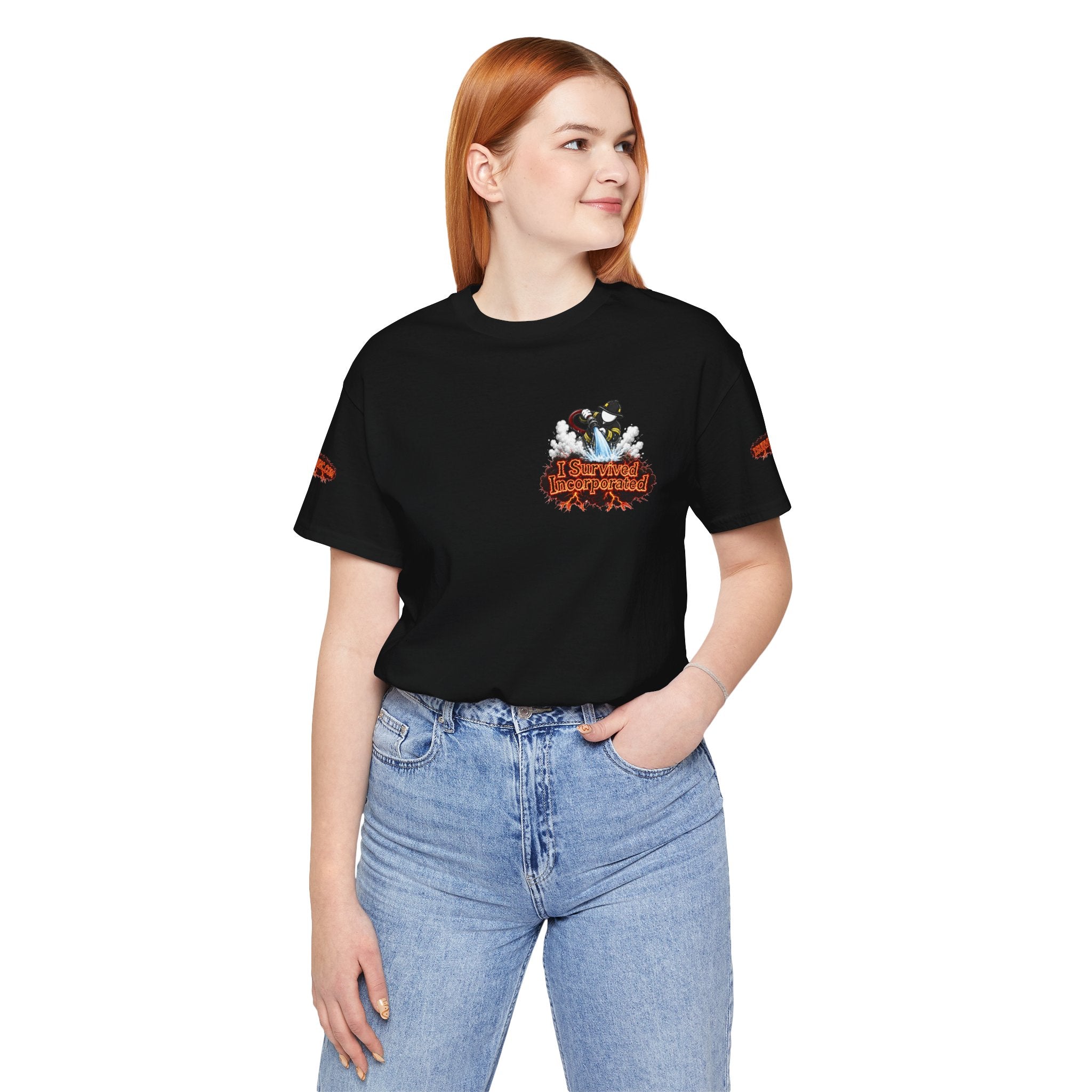 I Survived 2020 — "Please Stand By" Test Pattern Tee Wildfire Signal Special Edition Summer Premiere Unisex Jersey Short Sleeve Tee