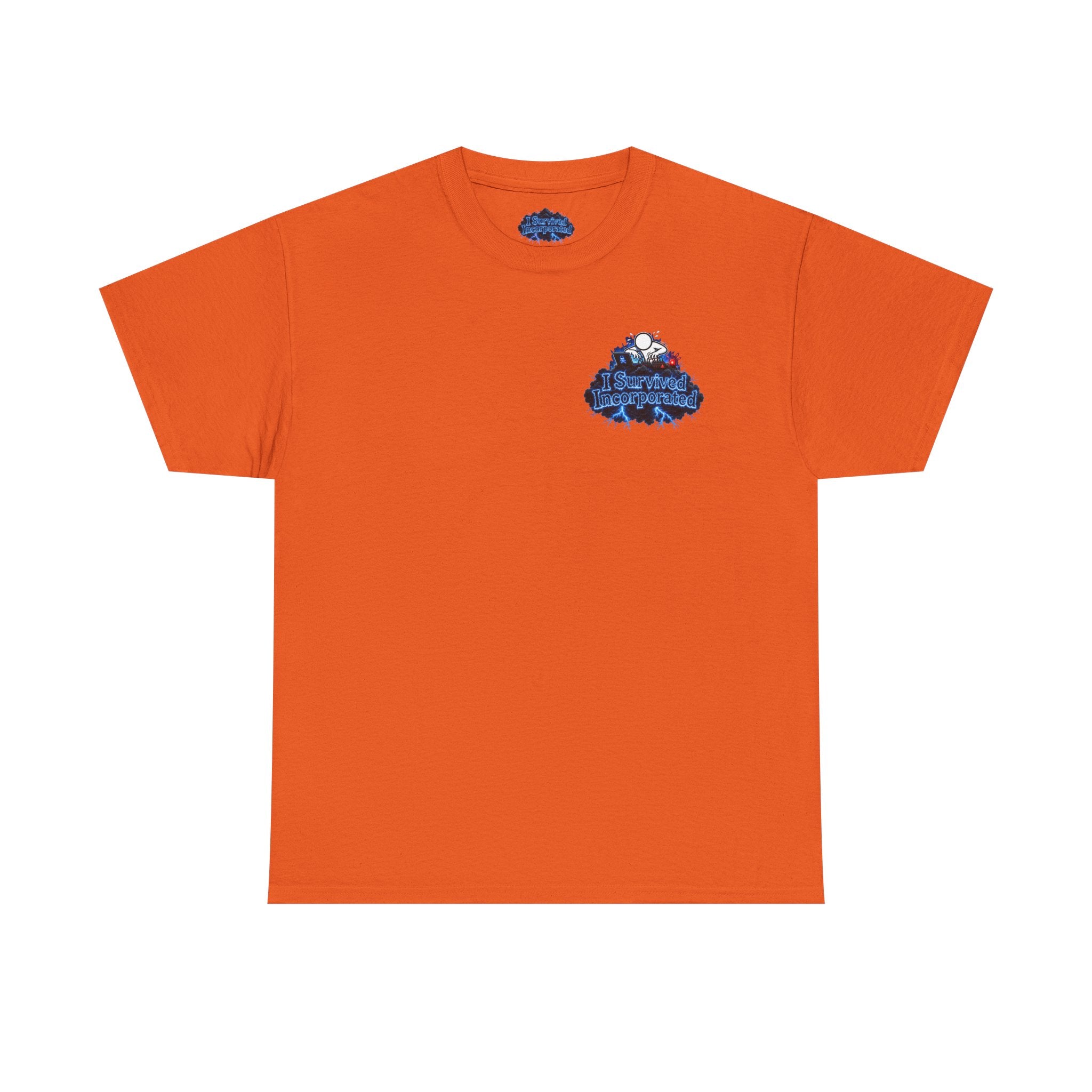 I Survived 2020 — "Please Stand By" Test Pattern Tee Lockdown Surveillance Edition Summer Exclusive Unisex Heavy Cotton Tee
