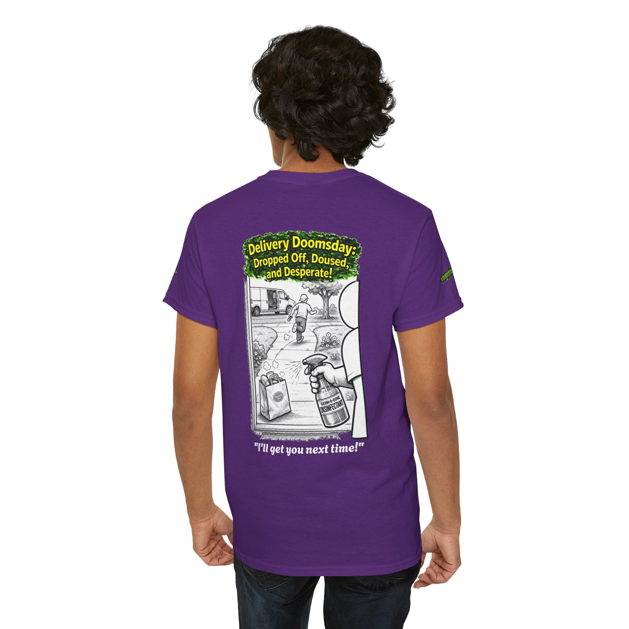 I Survived 2020 — PANDEMIC S1:E5: Director's Cut Special Edition "Delivery Doomsday" Unisex Heavy Cotton Tee