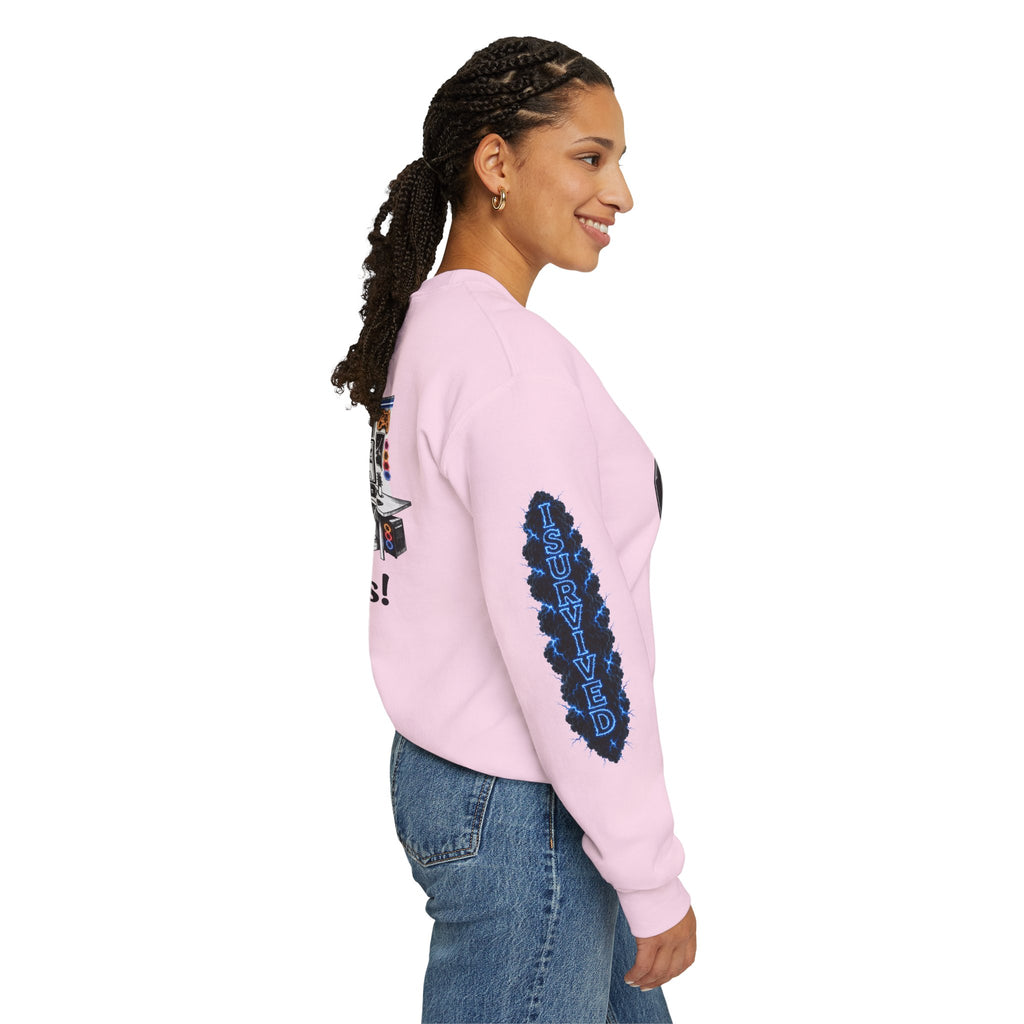 I Survived 2020 — Director's Cut S3:E4 "Working From Home" | Mid-Season Finale Pt. 1 | Lockdown Edition Documentary Unisex Heavy Blend™ Crewneck Sweatshirt