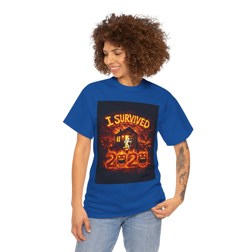 I Survived 2020 — S2:E1 "Berry Creek" | Wildfire Edition Memorial Unisex Heavy Cotton Tee