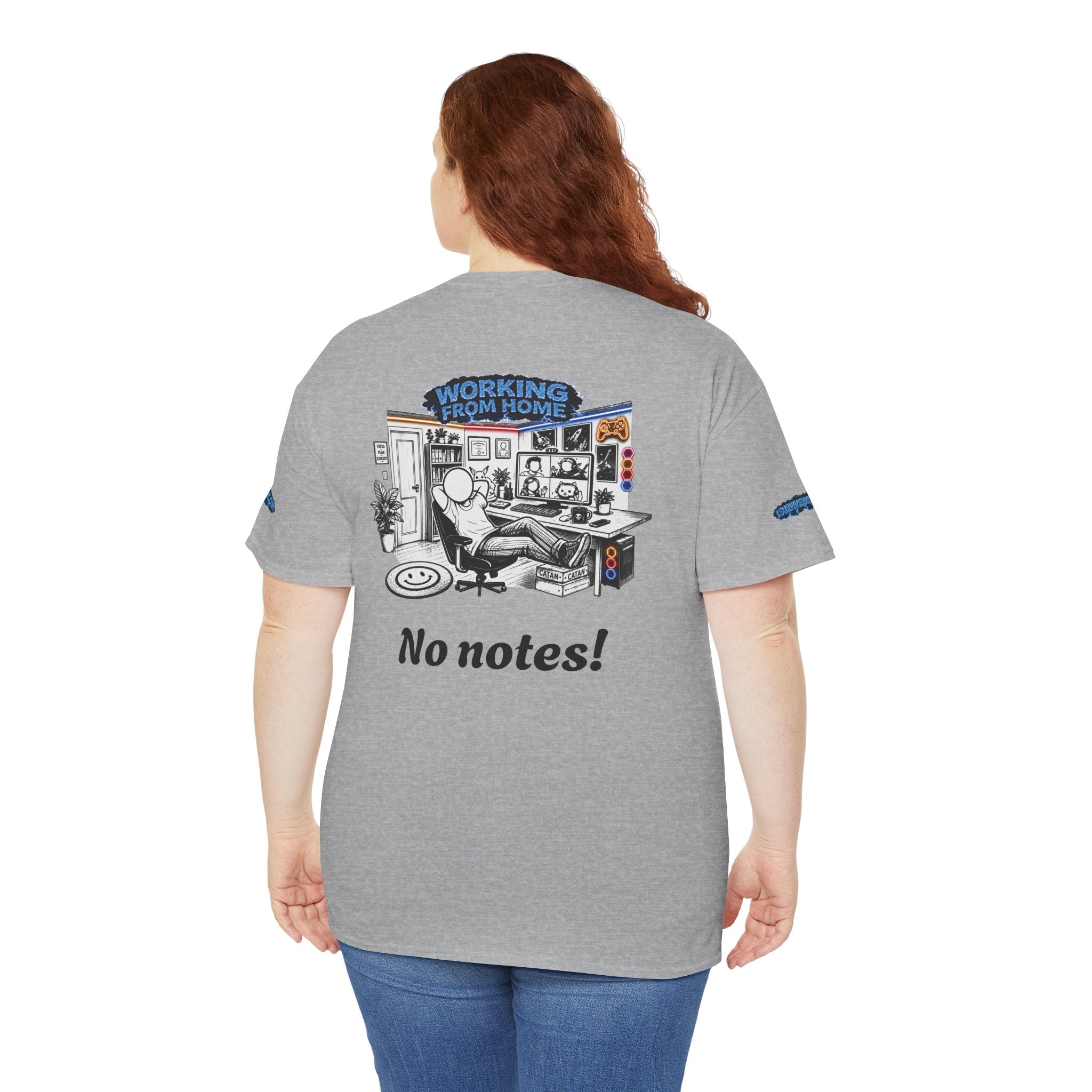 I Survived 2020 — LOCKDOWN S3:E3: Director's Cut Special Edition "Working From Home" Unisex Heavy Cotton Tee