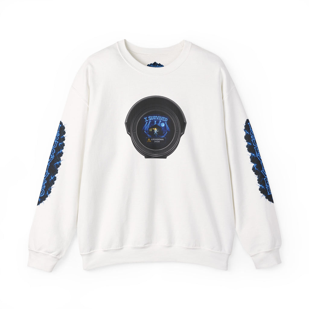 I Survived 2020 — LOCKDOWN S3:E3: Director's Cut Special Edition "Remote Schooling" Unisex Heavy Blend™ Crewneck Sweatshirt
