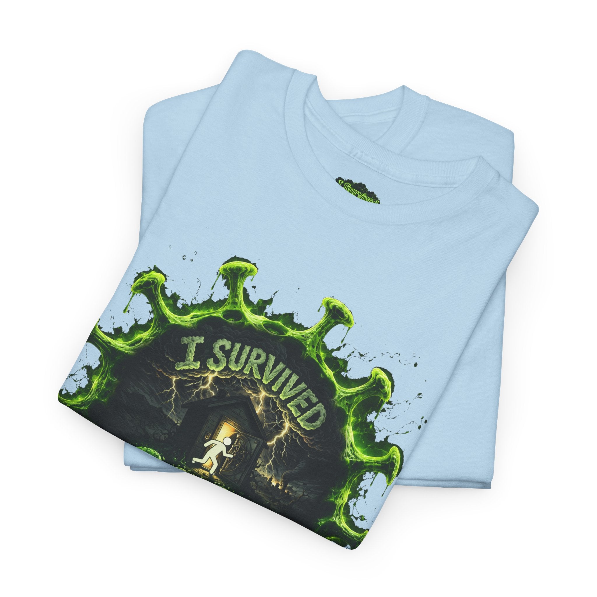 I Survived 2020 — Director's Cut S1:E1 "COVID-19: The Coronavirus" | Pandemic Edition Unisex Heavy Cotton Tee (SPECIAL EDITION)
