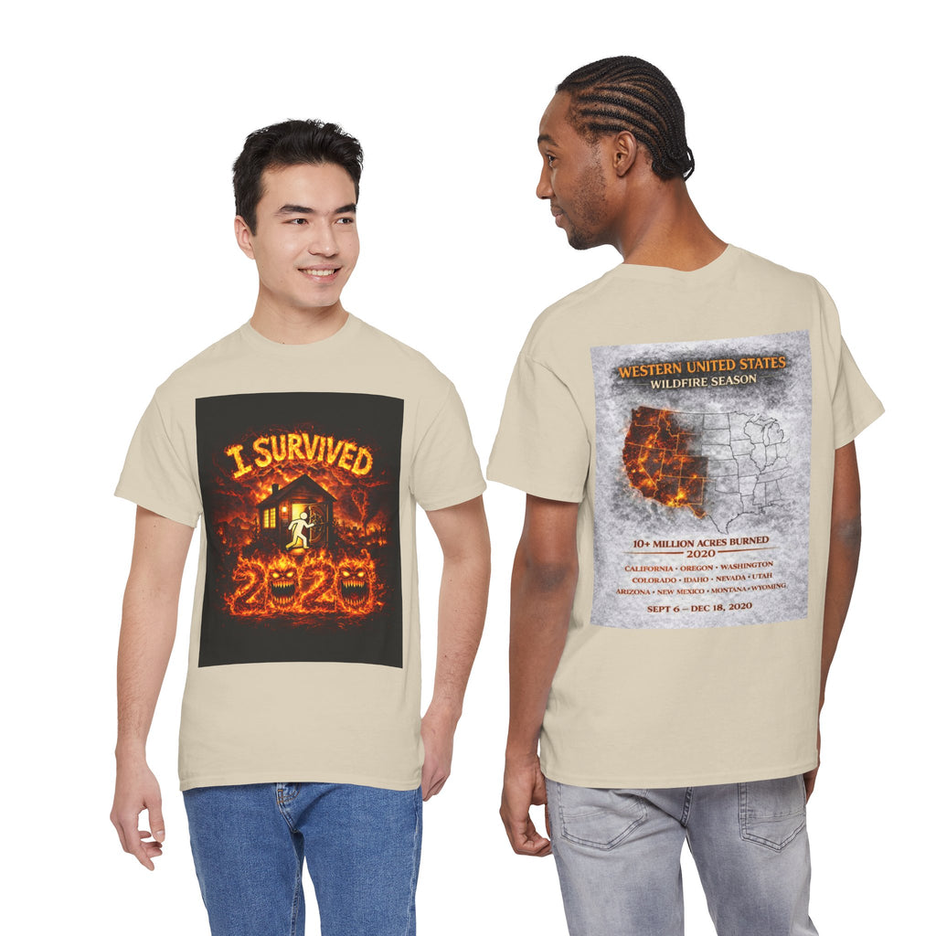 I Survived 2020 — WILDFIRES S2:E4: "Western U.S." Memorial Tee