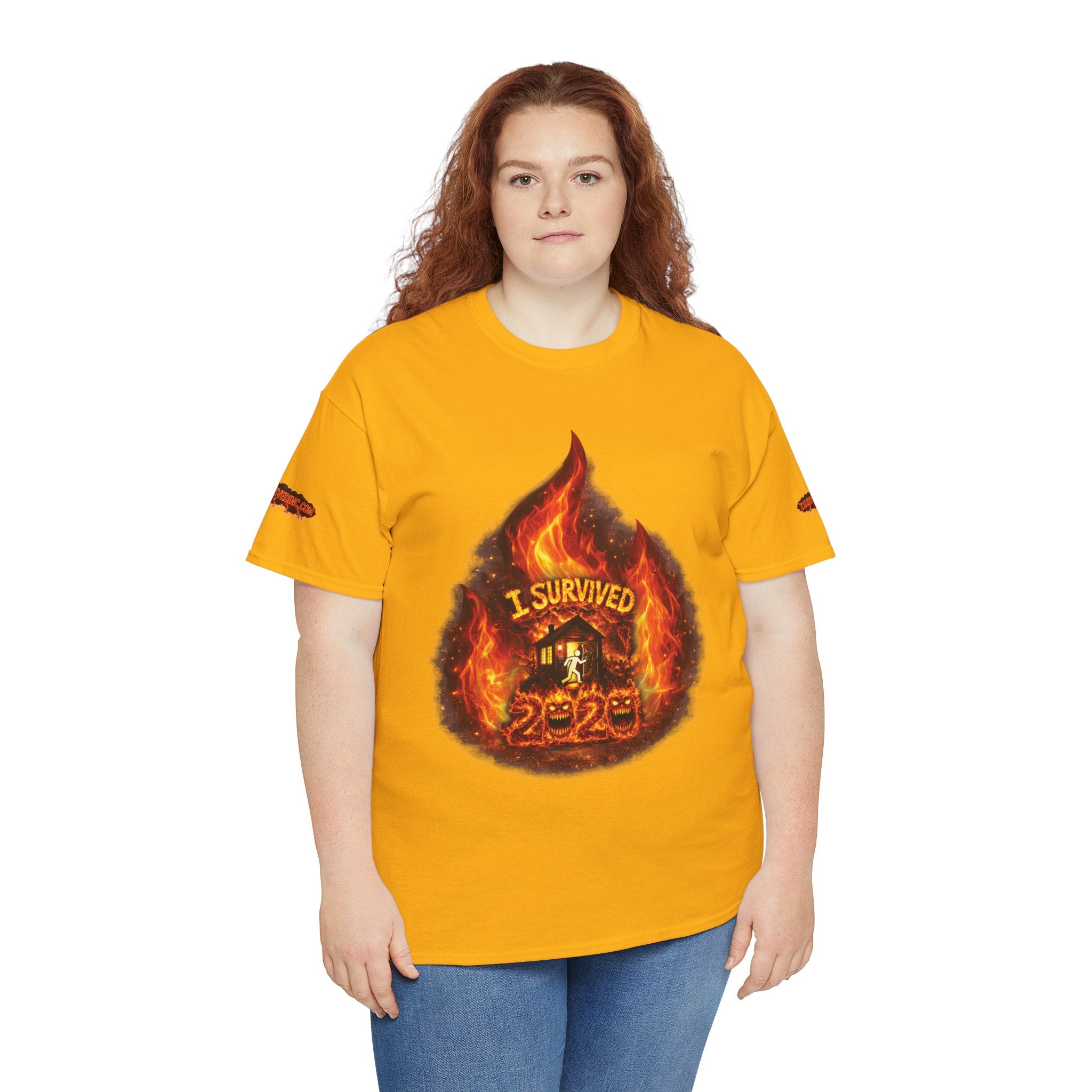 I Survived 2020 — Director's Cut S2:E1 "Berry Creek" | Wildfire Edition Memorial Unisex Heavy Cotton Tee (SPECIAL EDITION)