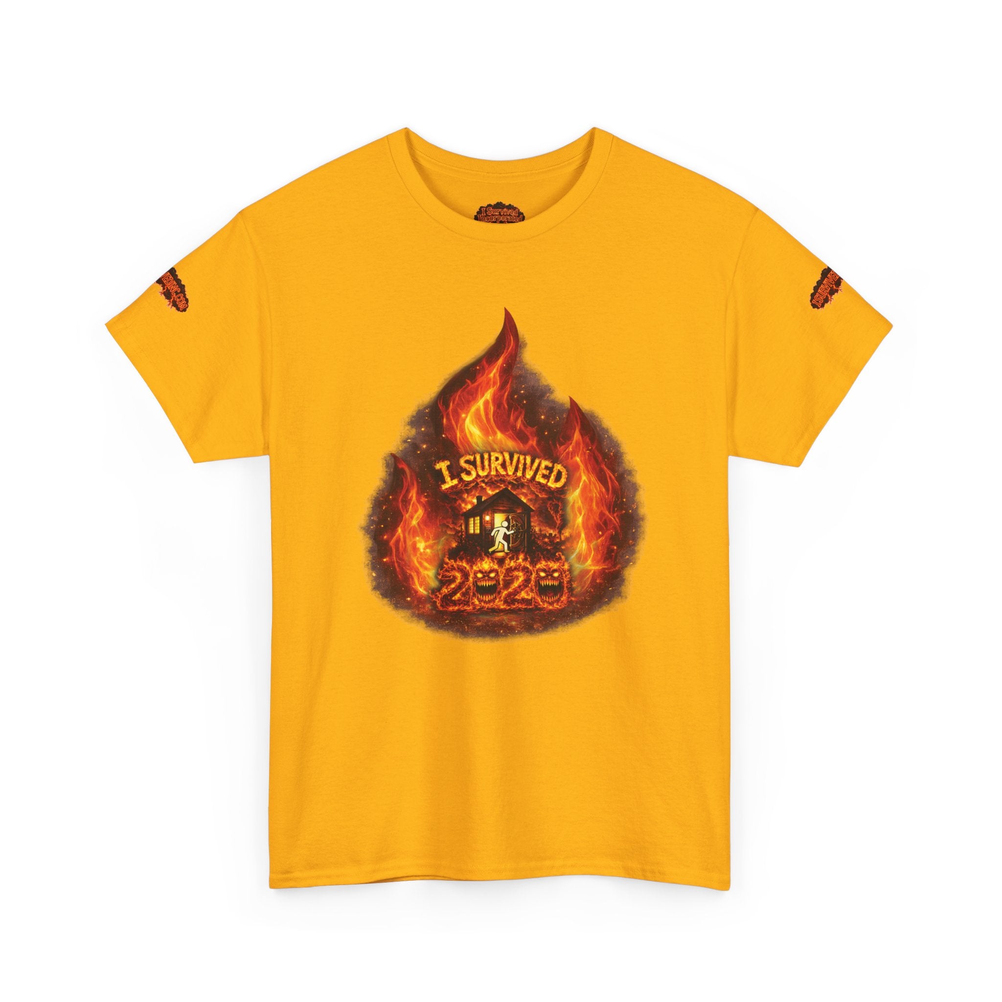I Survived 2020 — Director's Cut S2:E3 "The California Wildfires" | Wildfire Edition Memorial Unisex Heavy Cotton Tee (SPECIAL EDITION)