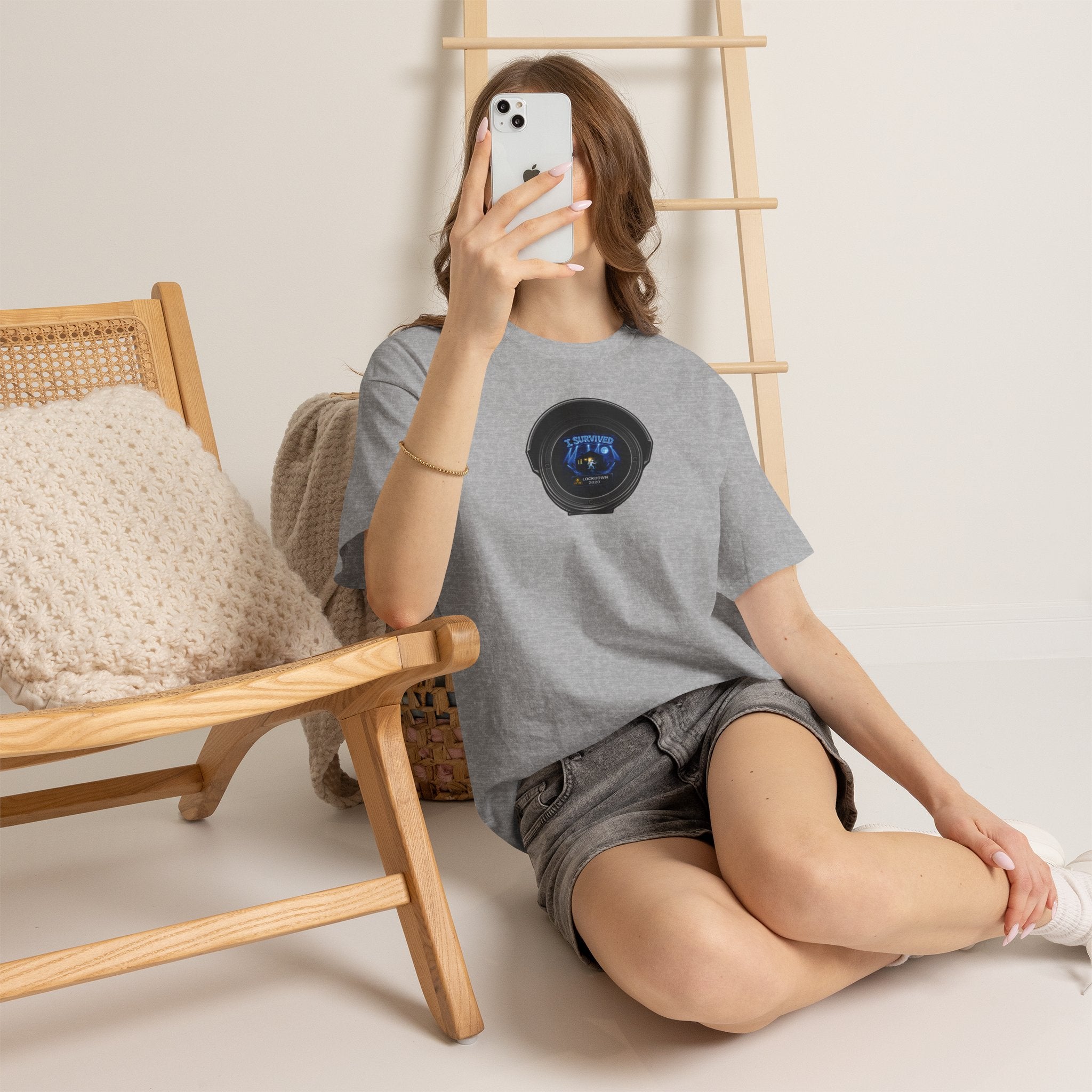 I Survived 2020 — LOCKDOWN S3:E4: Director's Cut "Working From Home" Unisex Heavy Cotton Tee