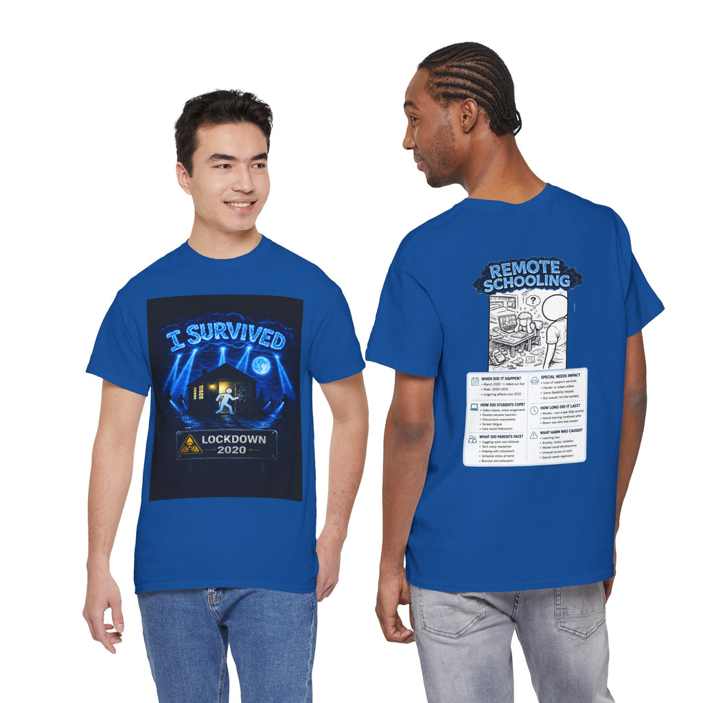 I Survived 2020 — LOCKDOWN S3:E3: "Remote Schooling" Documentary Tee