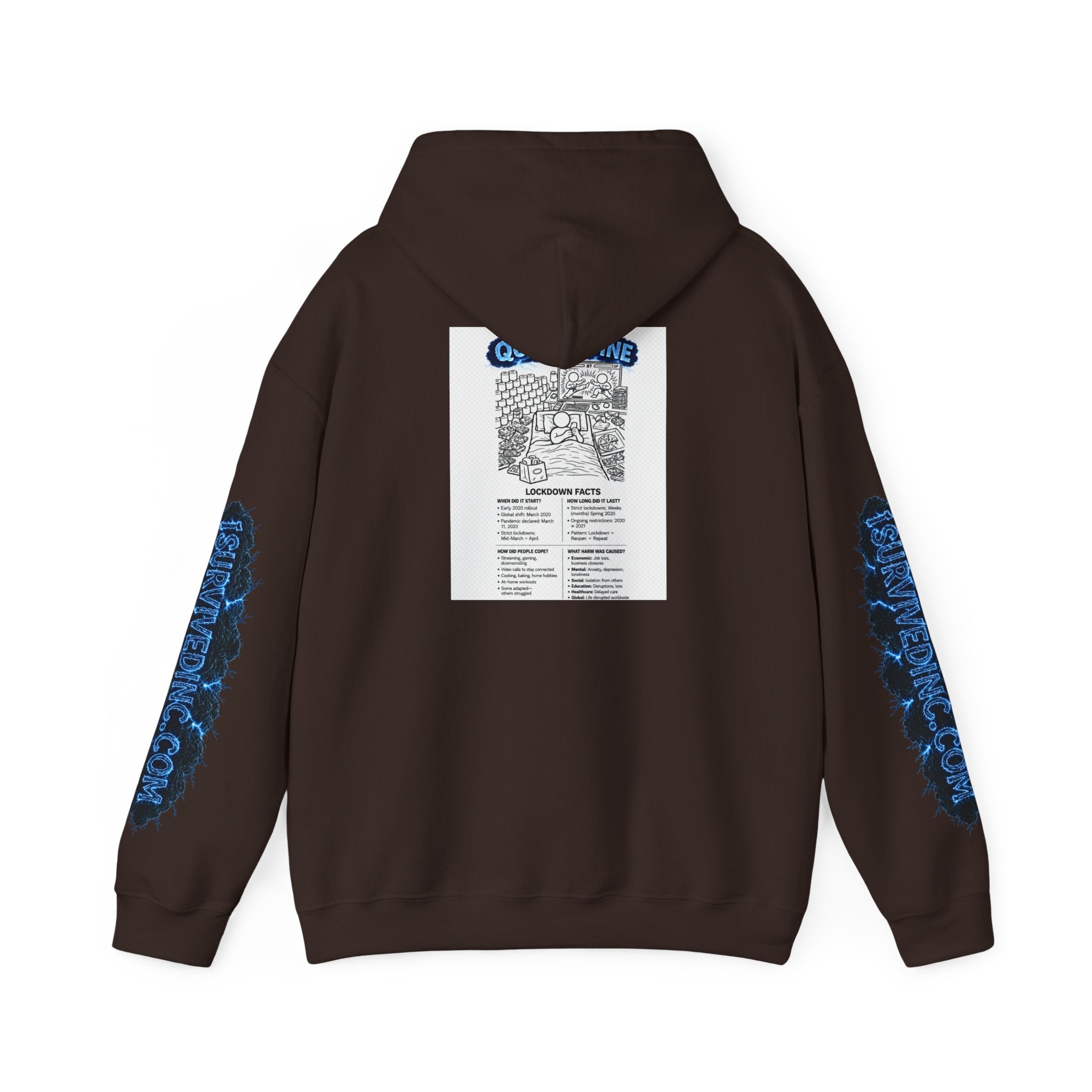 I Survived 2020 — S3:E1 "Quarantine" | Lockdown Edition Documentary Hoodie Sweatshirt