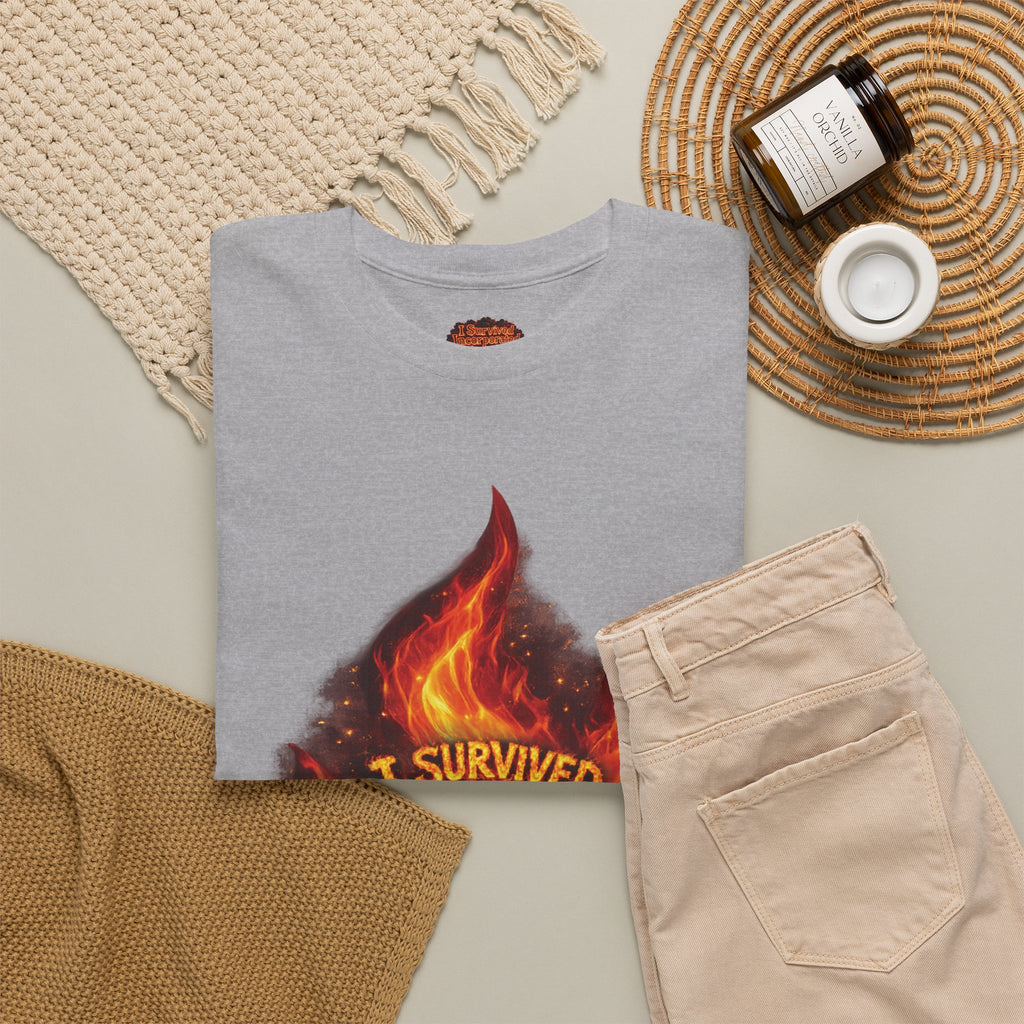 I Survived 2020 — Director's Cut S2:E3 "The California Wildfires" | Wildfire Edition Memorial Unisex Heavy Cotton Tee