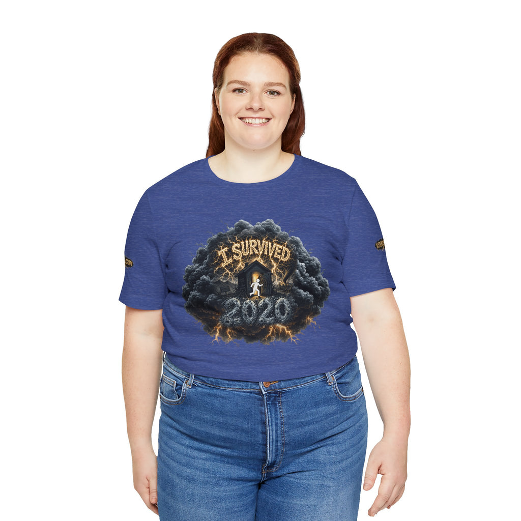 I Survived 2020 — Director's Cut Original Design Teaser Tee | Season 1 Premiere Drop Unisex Jersey Short Sleeve Tee