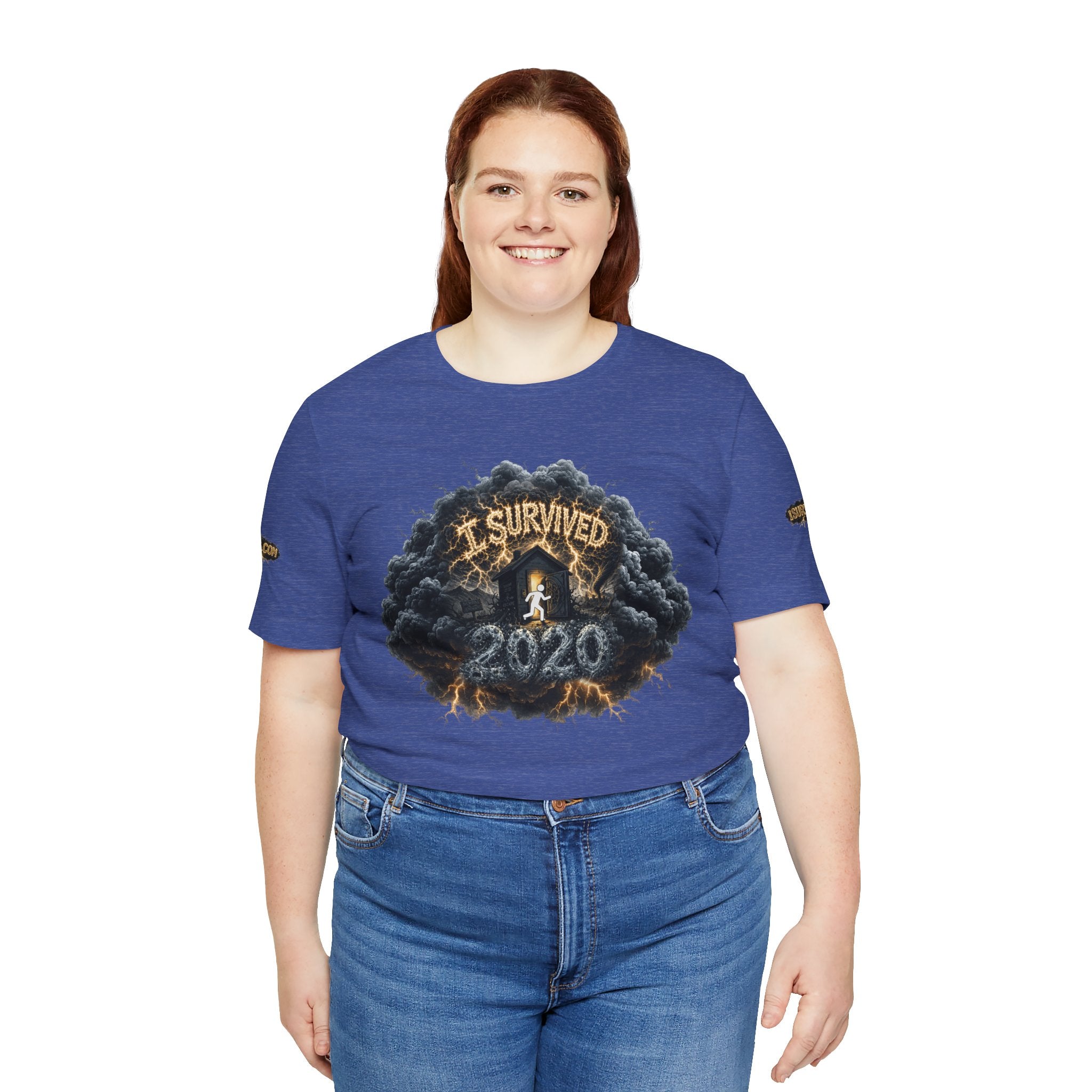 I Survived 2020 — Director's Cut Original Design Teaser Tee | Season 1 Premiere Drop Unisex Jersey Short Sleeve Tee