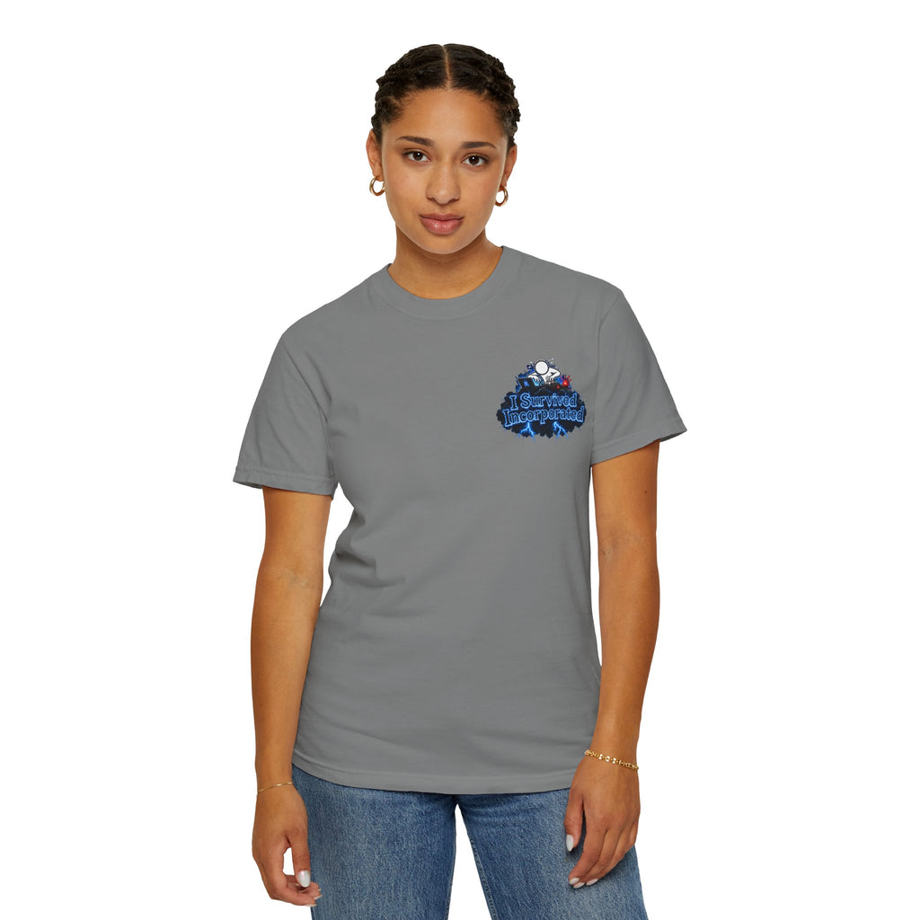 I Survived 2020 — "Please Stand By" Test Pattern Tee Lockdown Special Edition Summer Exclusive Unisex Garment-Dyed T-shirt