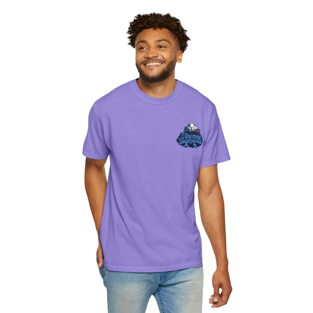 I Survived 2020 — "Please Stand By" Test Pattern Tee Lockdown Special Edition Summer Exclusive Unisex Garment-Dyed T-shirt