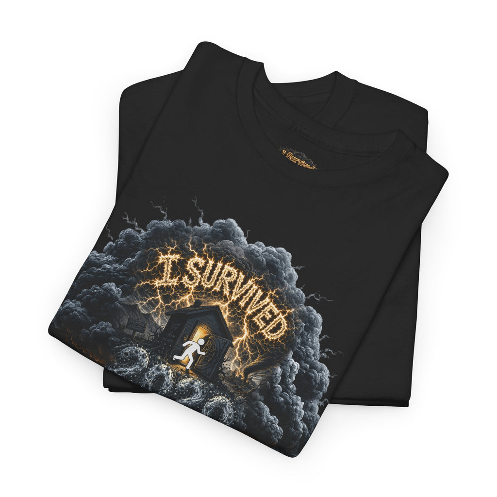 I Survived 2020 —  Deriector's Cut Original Design Teaser Tee | Season 1 Premiere Drop Unisex Heavy Cotton Tee