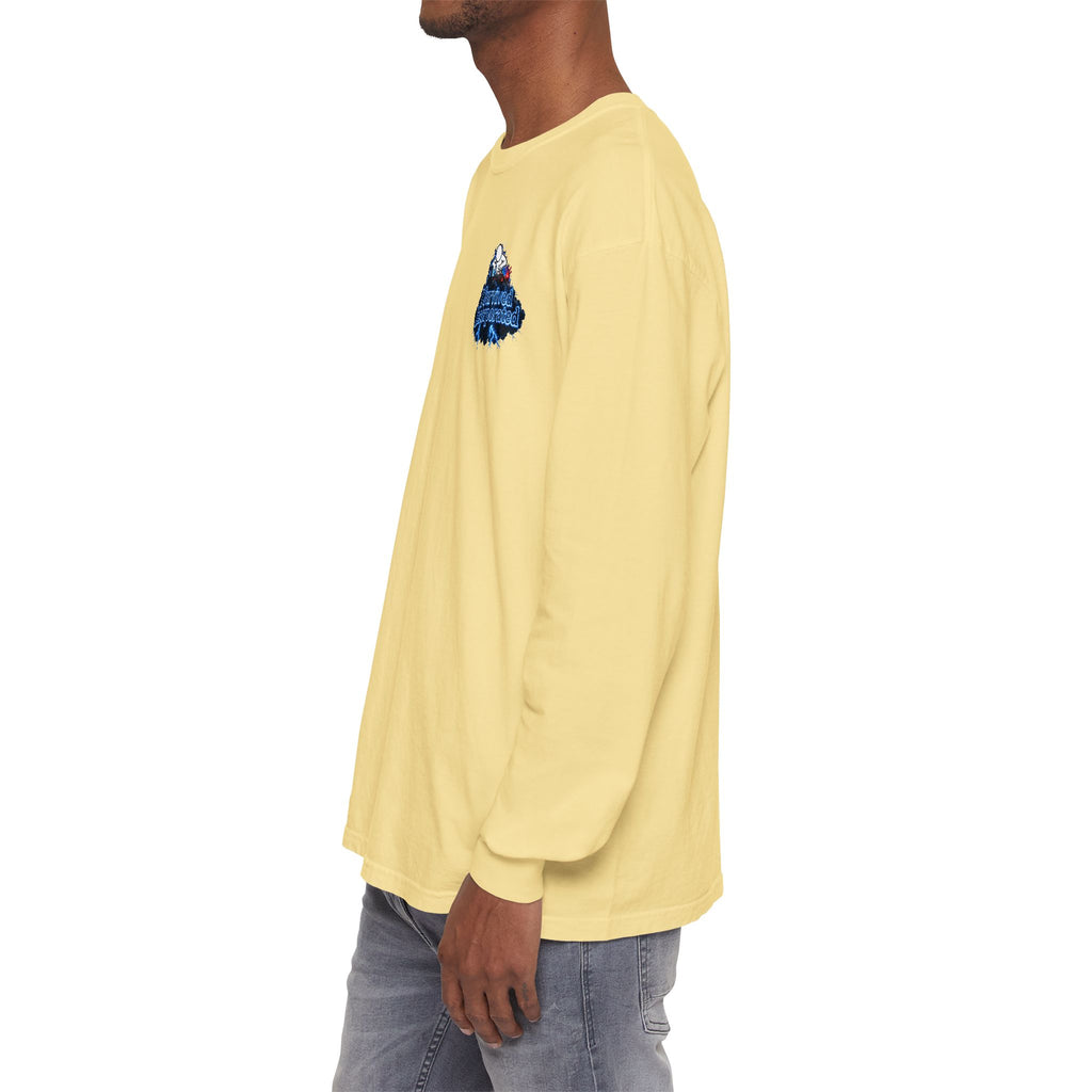 I Survived 2020 — "Please Stand By" Test Pattern Tee Lockdown Edition Summer Exclusive Unisex Garment-Dyed Long Sleeve T-Shirt