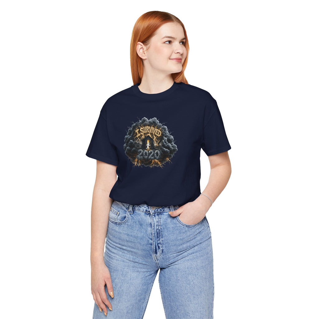 I Survived 2020 — Original PILOT Design: Director's Cut Unisex Jersey Short Sleeve Tee