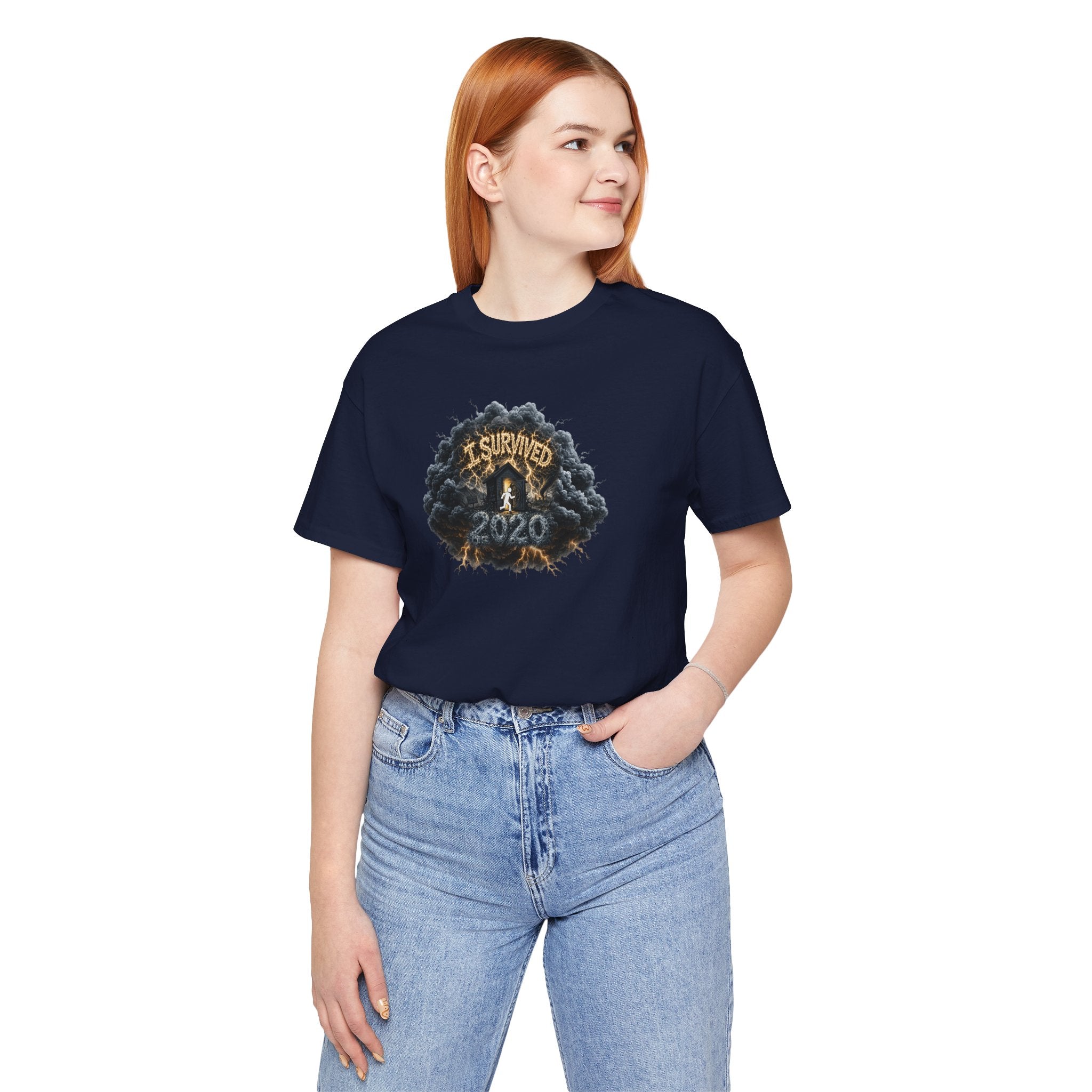I Survived 2020 — Original PILOT Design: Director's Cut Unisex Jersey Short Sleeve Tee
