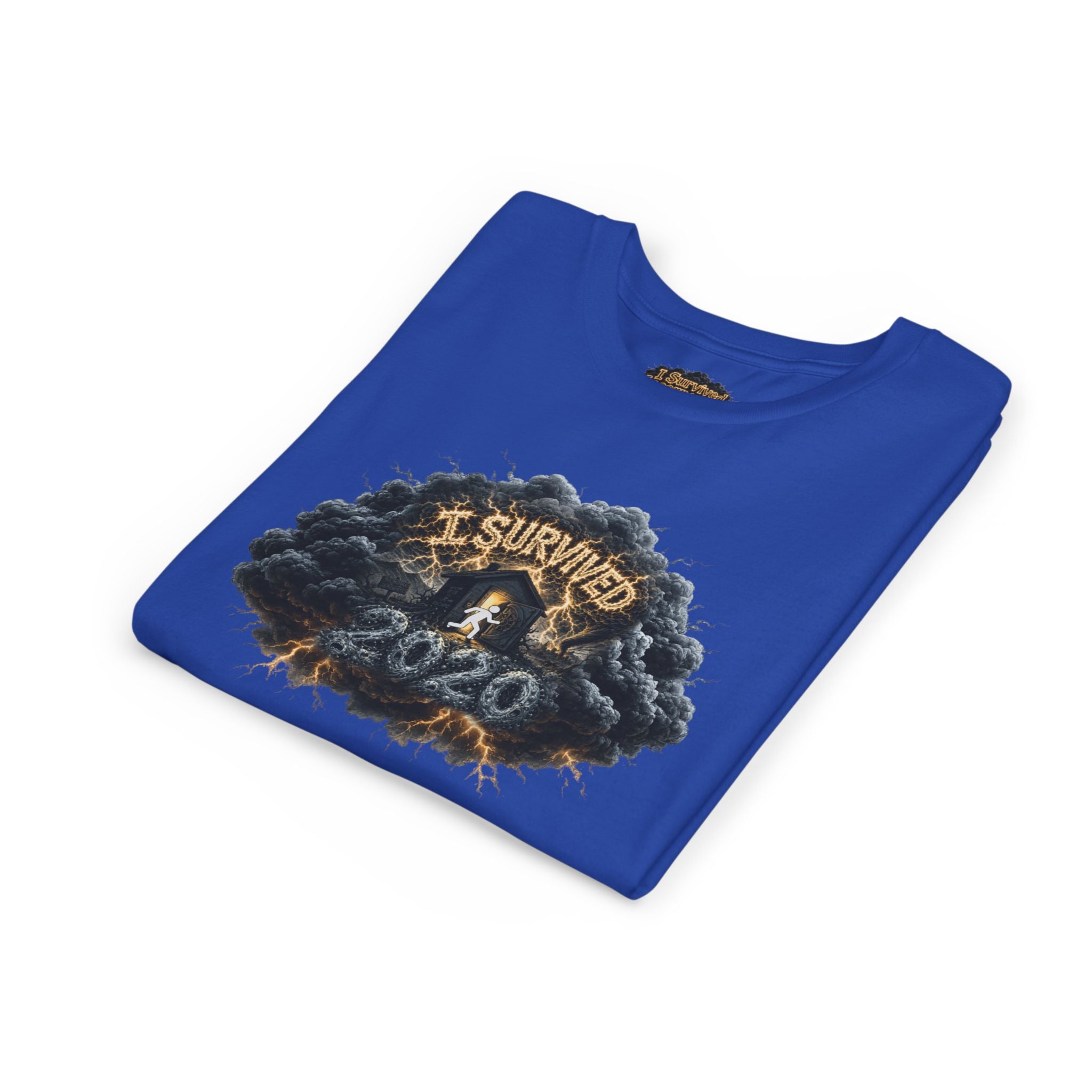 I Survived 2020 — Director's Cut Original Design Teaser Tee | Season 1 Premiere Drop Youth Short Sleeve Tee