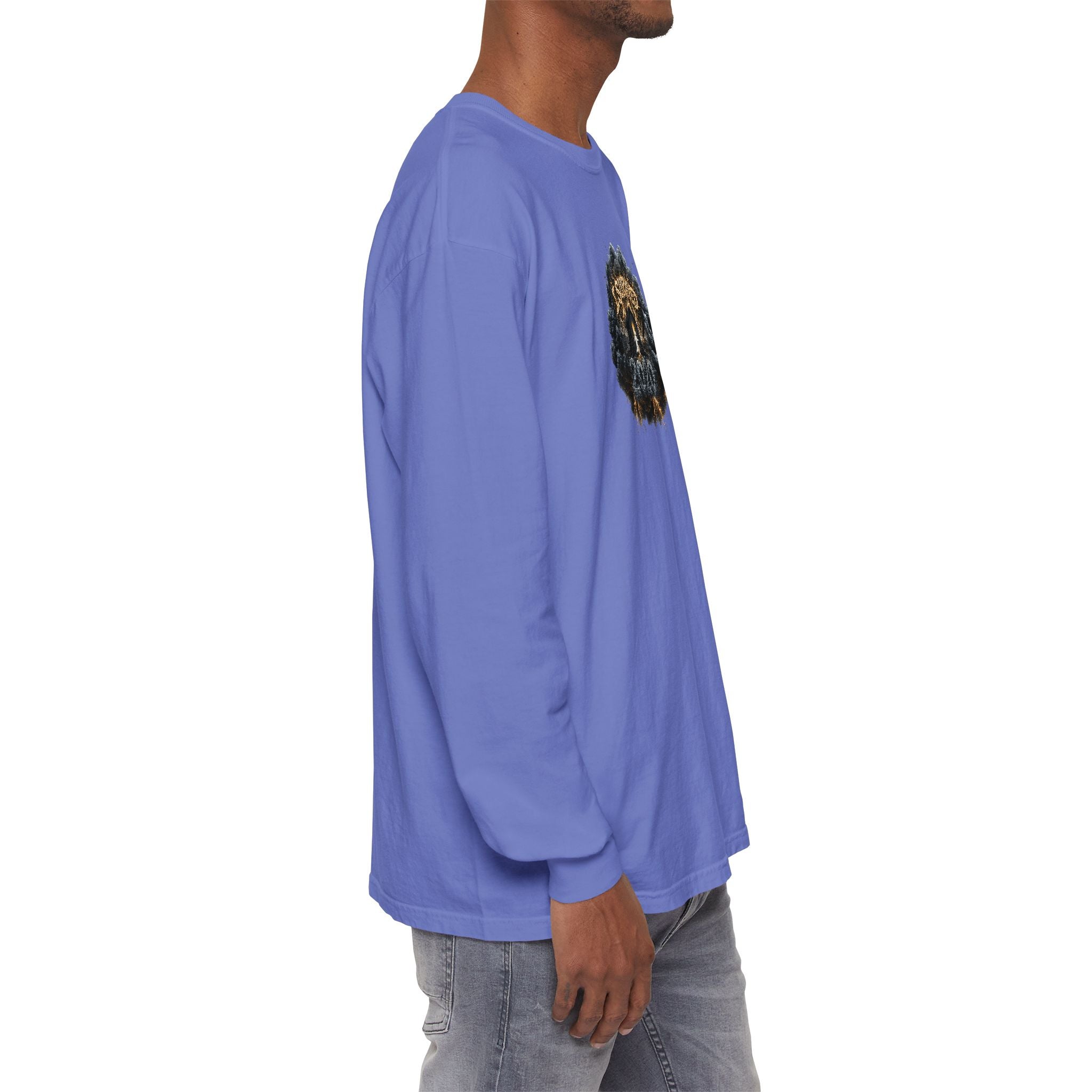 I Survived 2020 — Original PILOT Design: Director's Cut Unisex Garment-Dyed Long Sleeve T-Shirt