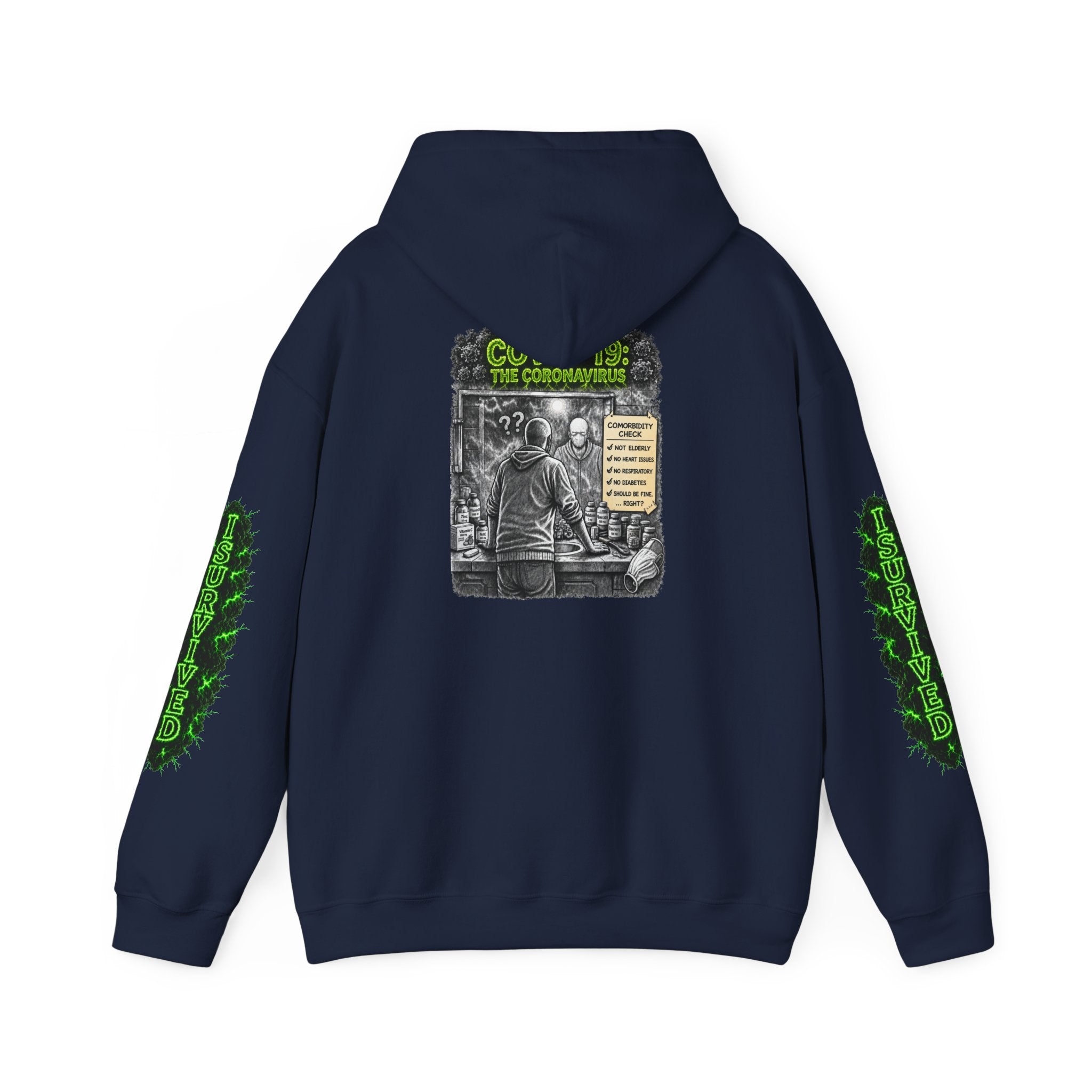I Survived 2020 — Director's Cut S1:E1 "COVID-19: The Coronavirus" | Pandemic Edition Hoodie Sweatshirt