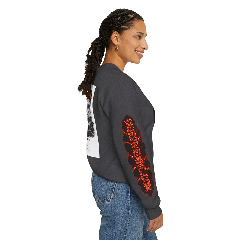 I Survived 2020 — S2:E2 "The Bobcat Fire" | Wildfire Edition Memorial Unisex Heavy Blend™ Crewneck Sweatshirt