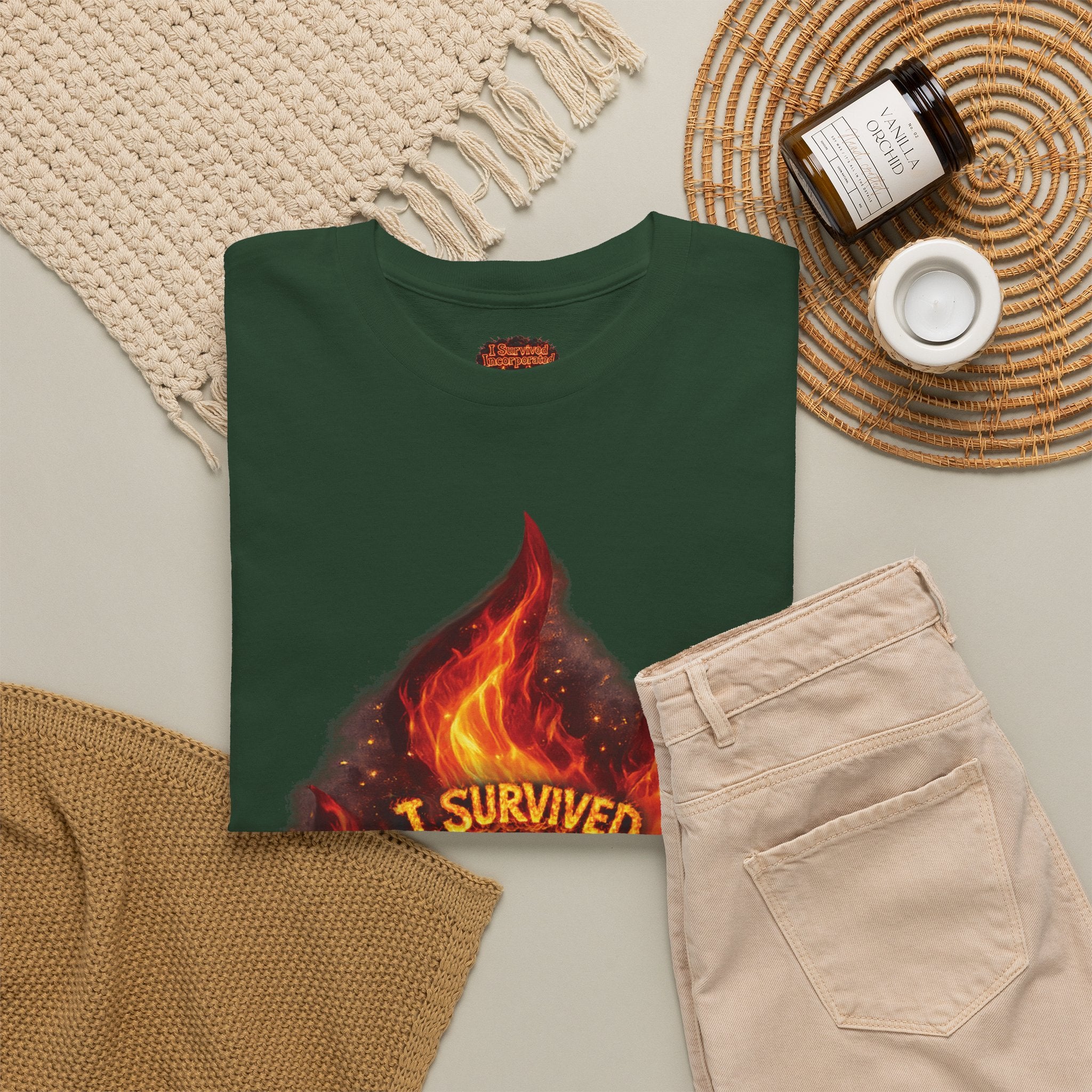 I Survived 2020 — Director's Cut S2:E2 "The Bobcat Fire" | Wildfire Edition Memorial Unisex Heavy Cotton Tee
