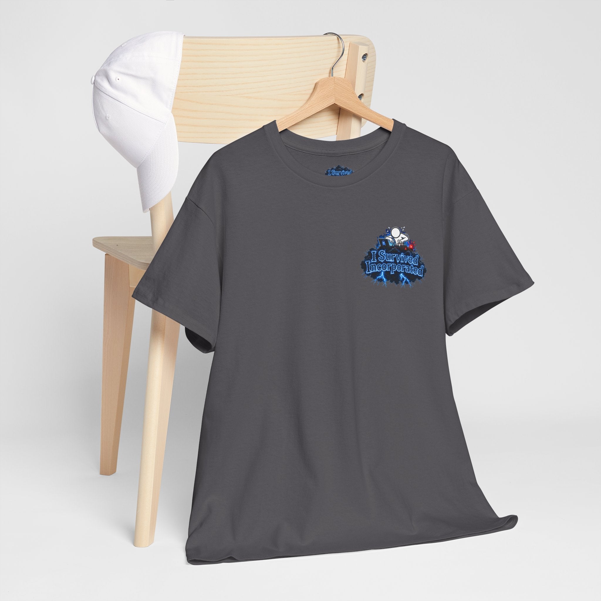 I Survived 2020 — "Please Stand By" Test Pattern Tee Lockdown Surveillance Edition Summer Exclusive Unisex Heavy Cotton Tee