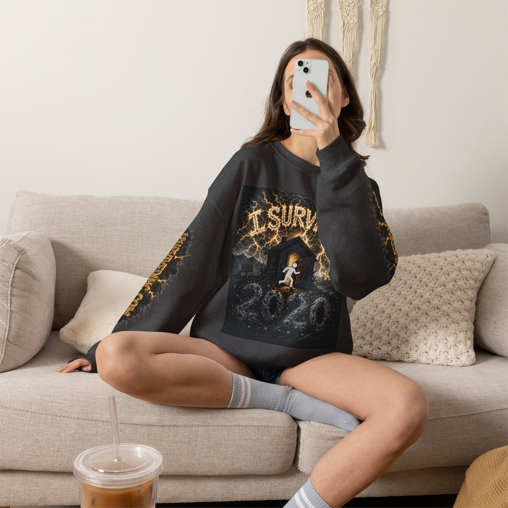 I Survived 2020 — Original PILOT Design: Special Edition Unisex Heavy Blend™ Crewneck Sweatshirt
