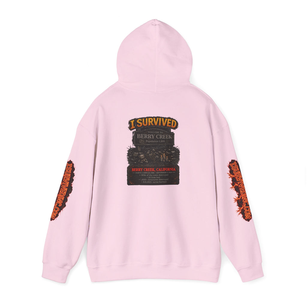 I Survived 2020 — WILDFIRES S2:E1: "Berry Creek" Memorial Hoodie