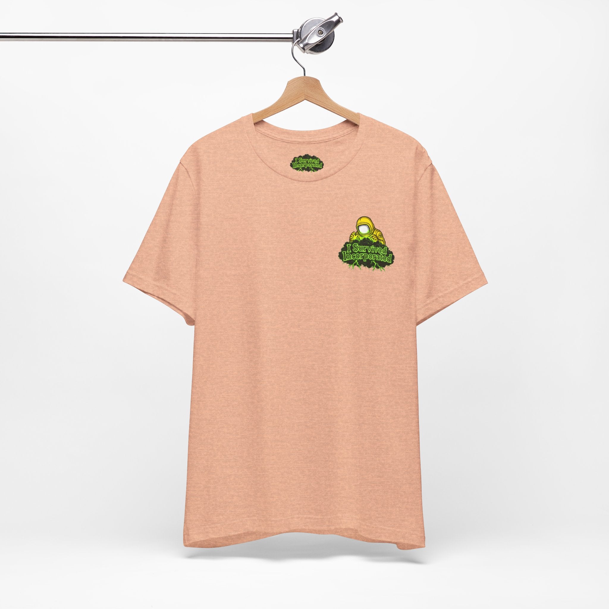 I Survived 2020 — "Please Stand By" Test Pattern Toxic Signal Tee Summer Premiere Unisex Jersey Short Sleeve Tee