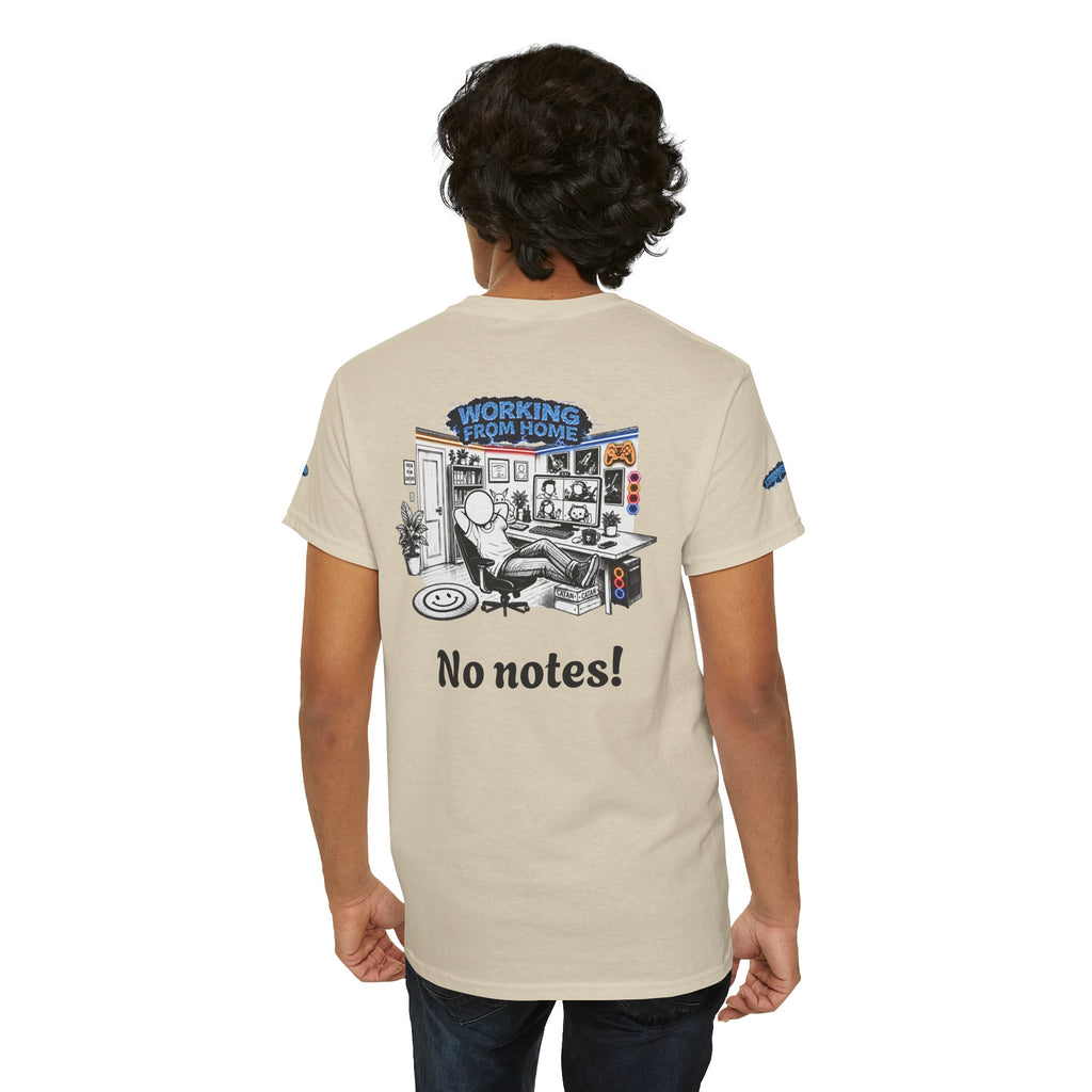 I Survived 2020 — LOCKDOWN S3:E3: Director's Cut Special Edition "Working From Home" Unisex Heavy Cotton Tee