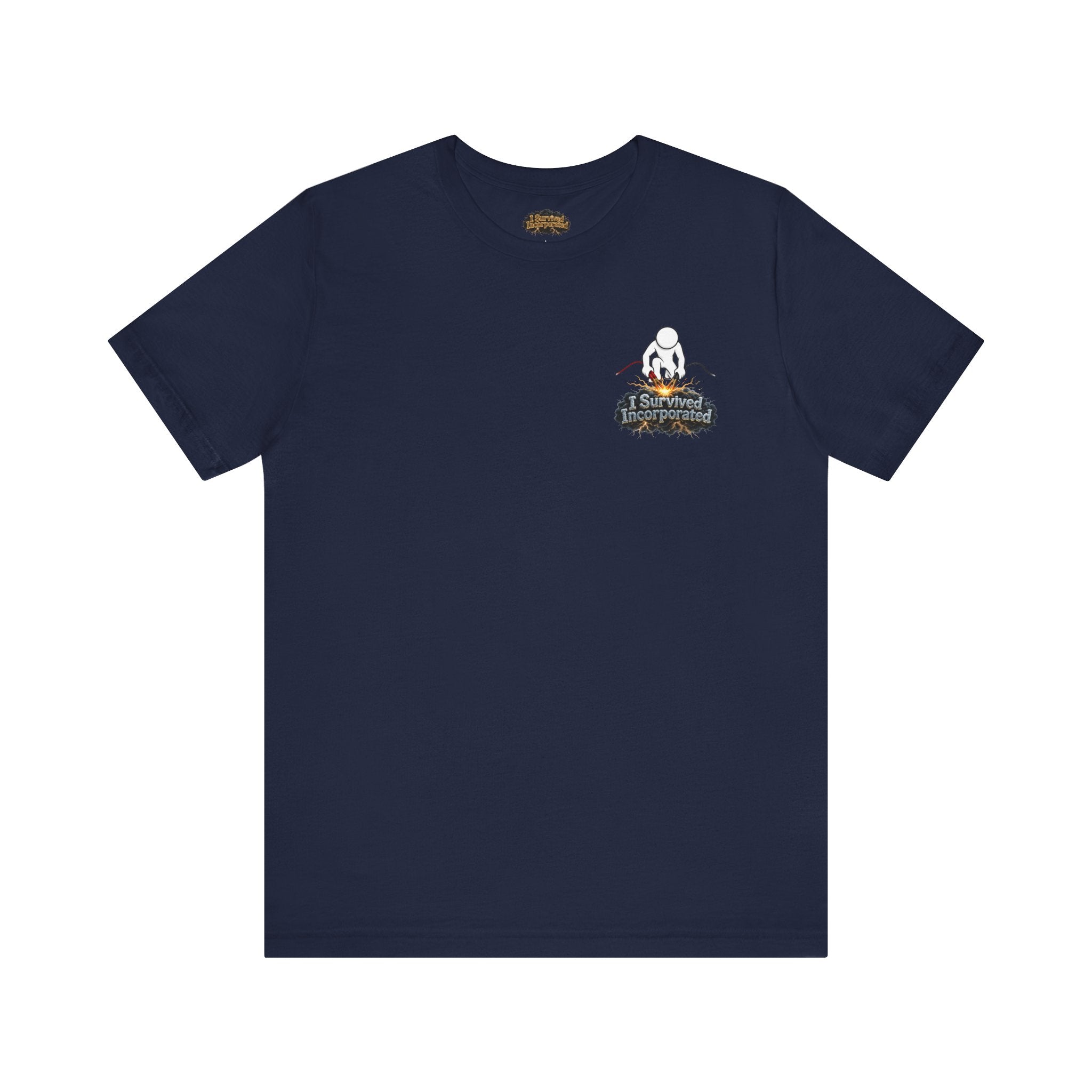 I Survived 2020 — "Please Stand By" Test Pattern Tee Summer Premier Unisex Jersey Short Sleeve Tee