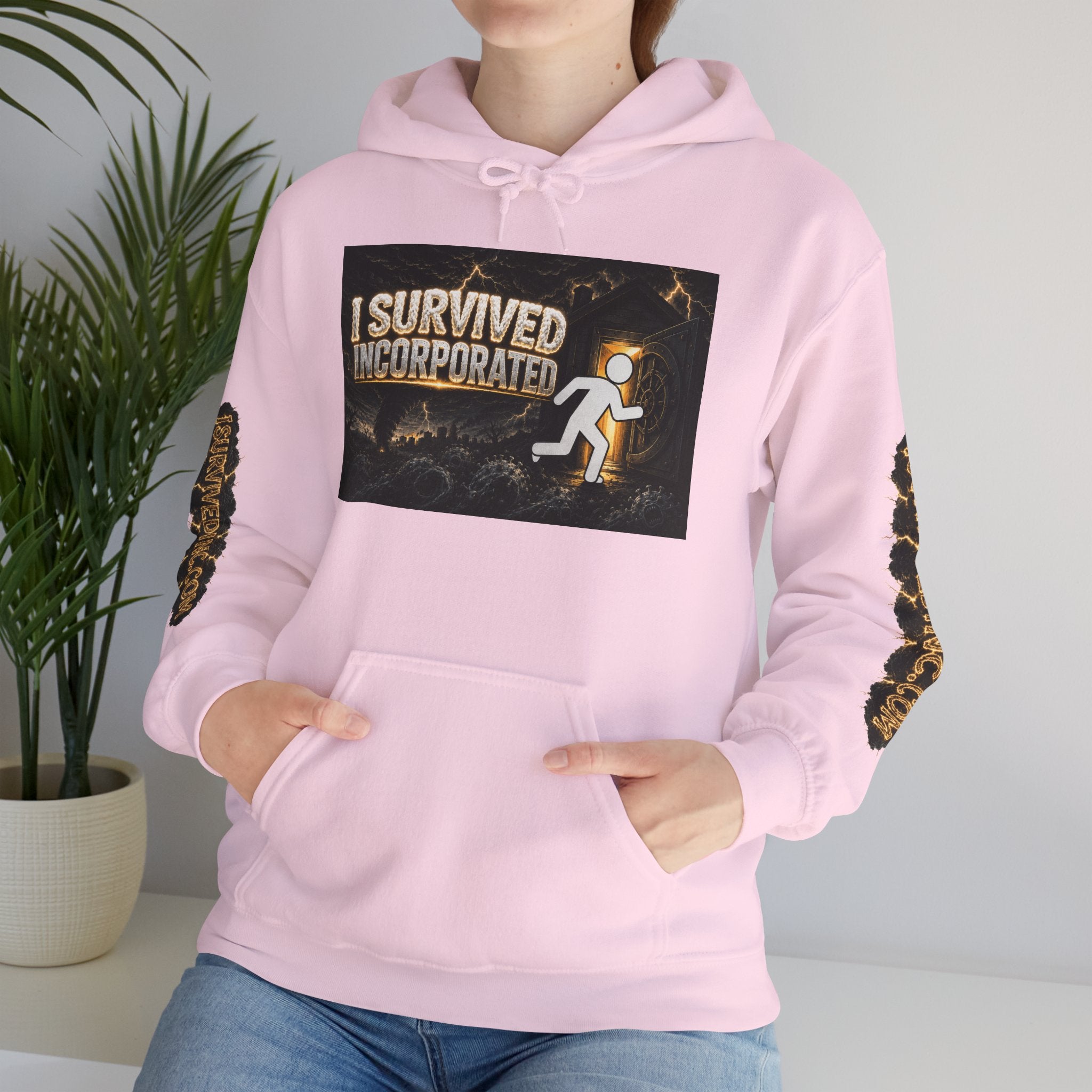 I Survived Incorporated Hoodie Sweatshirt – Original Design Teaser