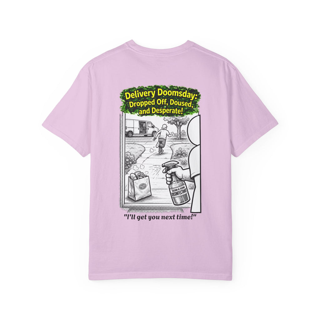Sobreviví al 2020 — T1:E5 "Apocalipsis de Entregas" | Camiseta unisex teñida de edición Pandemia