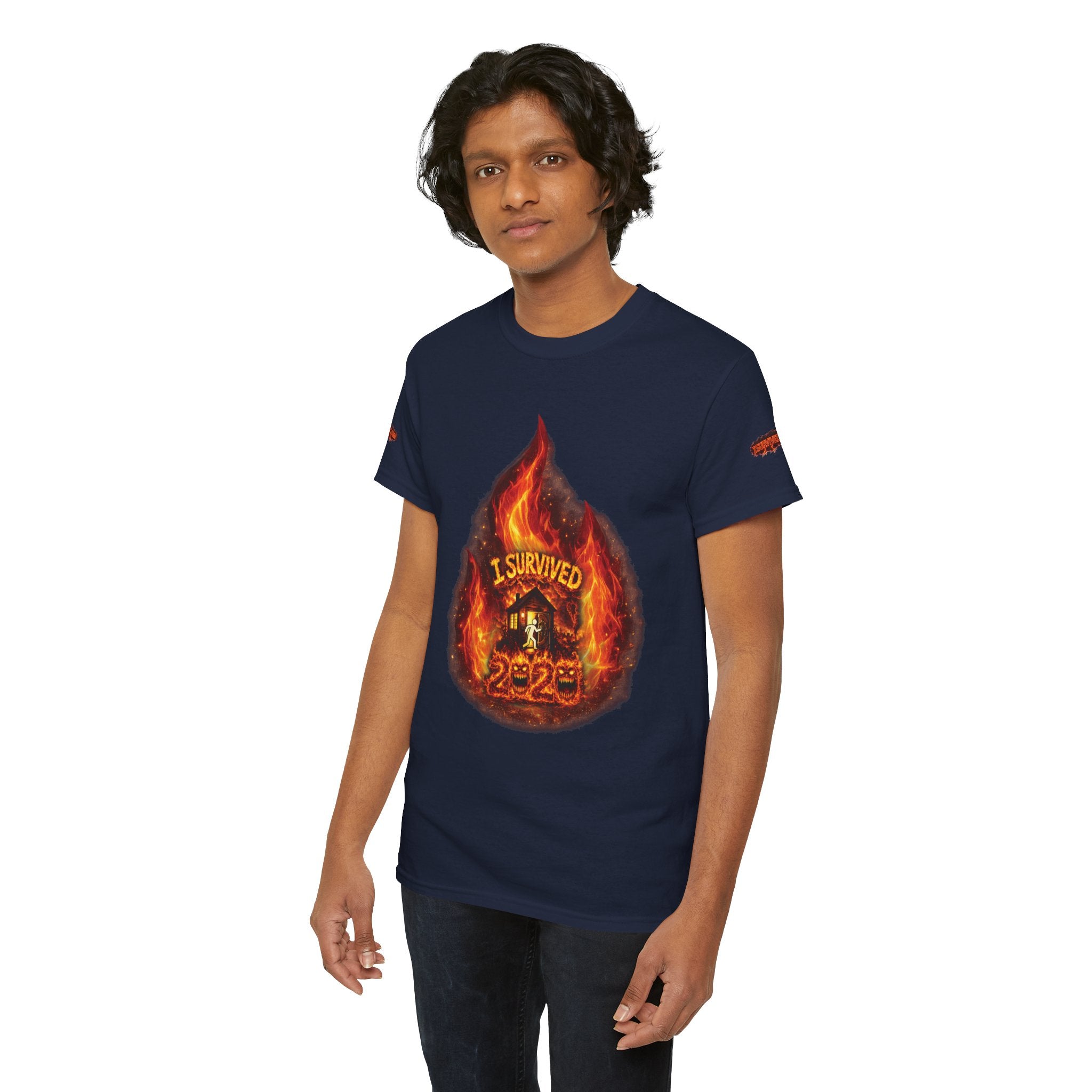 I Survived 2020 — Director's Cut S2:E1 "Berry Creek" | Wildfire Edition Memorial Unisex Heavy Cotton Tee (SPECIAL EDITION)