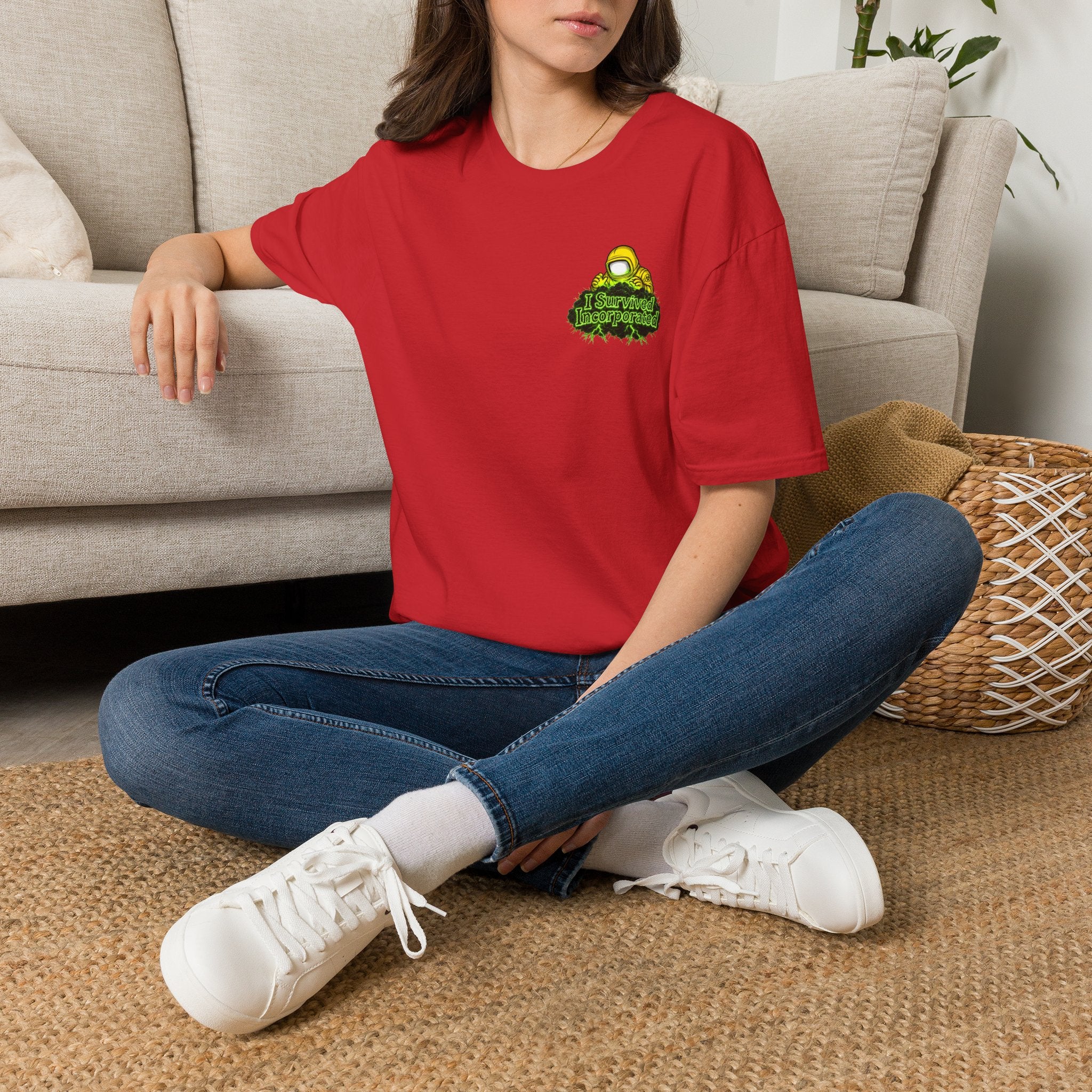I Survived 2020 — "Please Stand By" Test Pattern Toxic Signal Tee Summer Premiere Unisex Softstyle T-Shirt