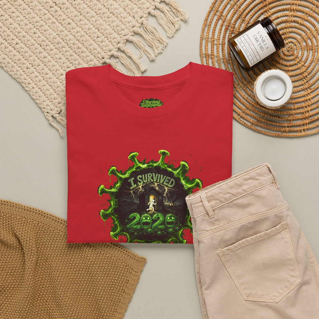I Survived 2020 — PANDEMIC S1:E1: Director's Cut Special Edition "COVID-19: The Coronavirus" Unisex Garment-Dyed Tee