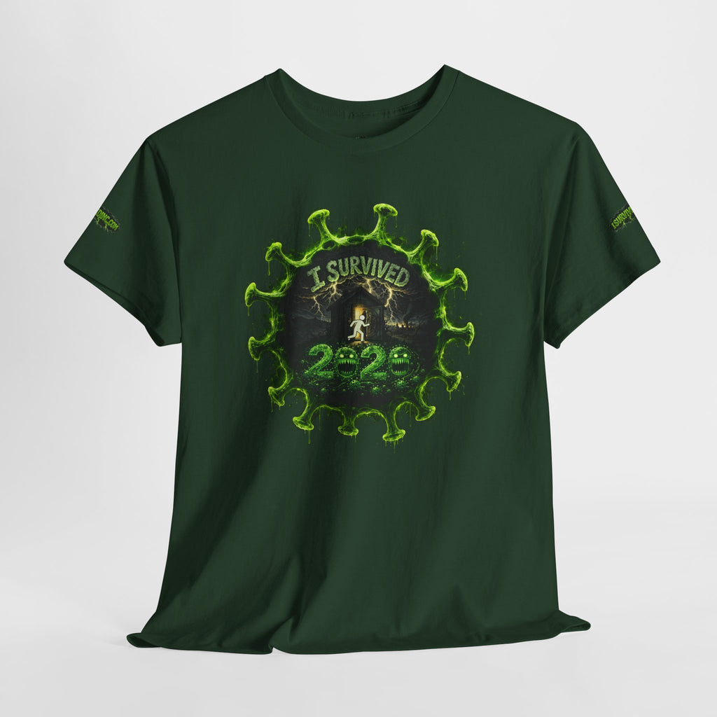 I Survived 2020 — Director's Cut S1:E1 "COVID-19: The Coronavirus" | Pandemic Edition Unisex Heavy Cotton Tee (SPECIAL EDITION)